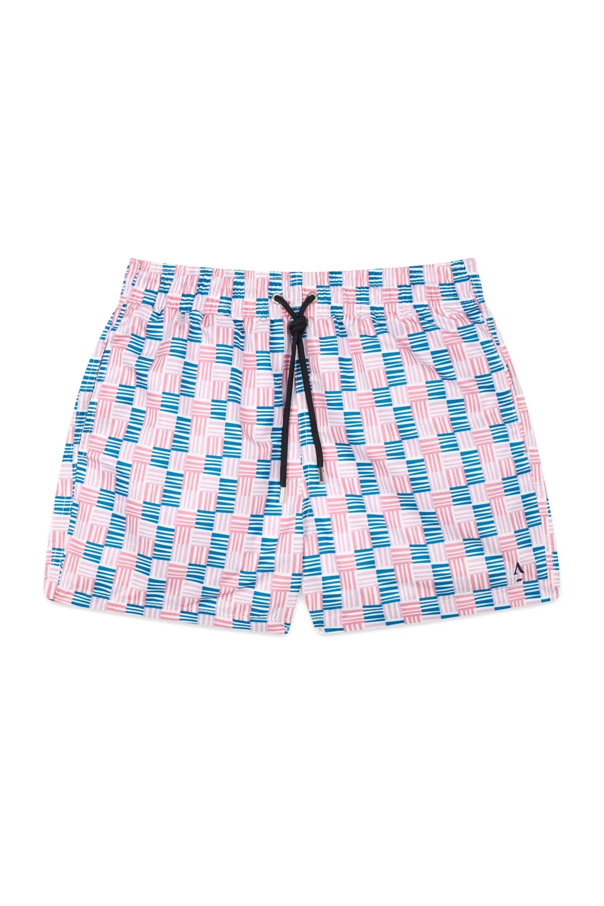 Short de bain imprimé ceinture élastique Rose CANNAGE