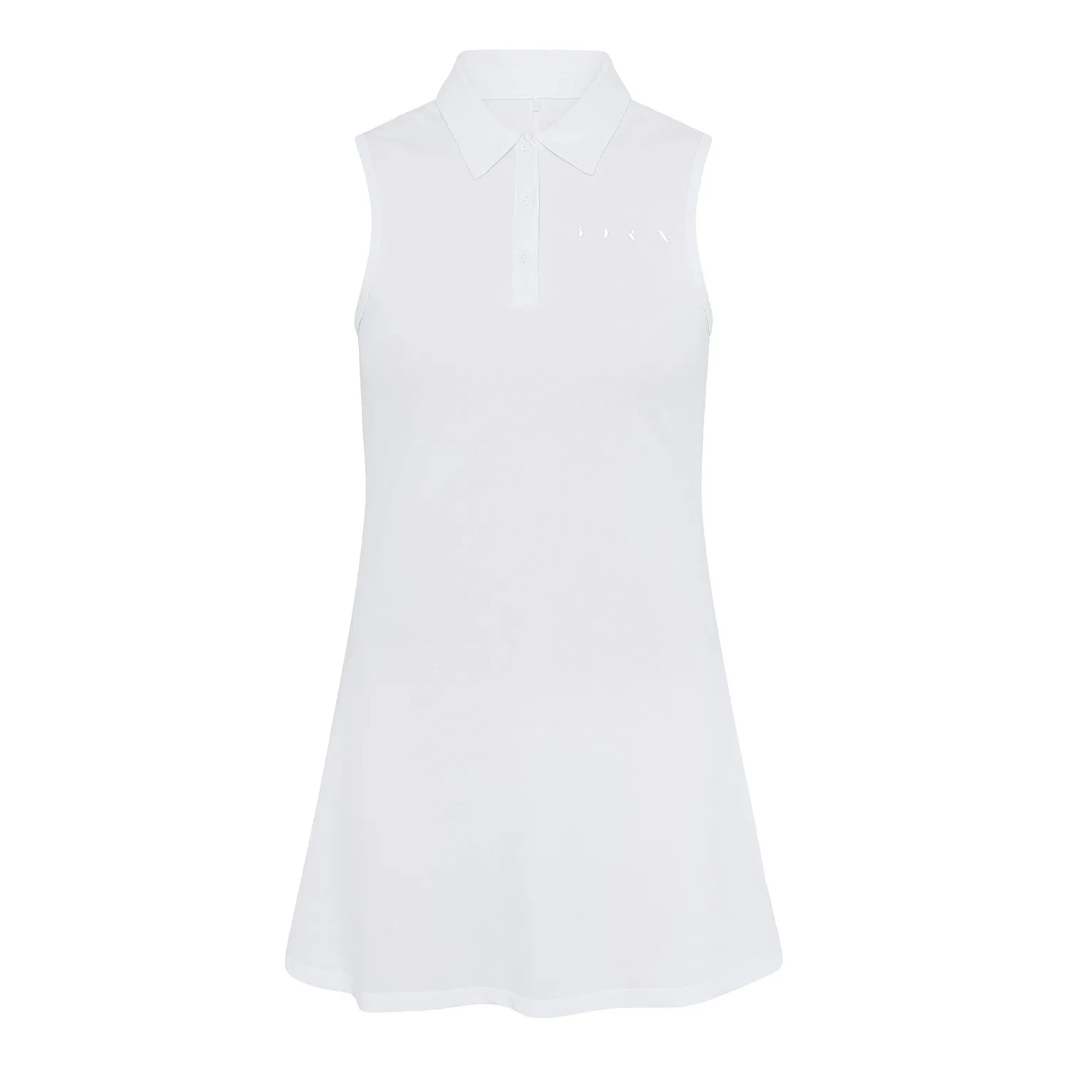 Robe de tennis rétro élégante Blanc RETRO