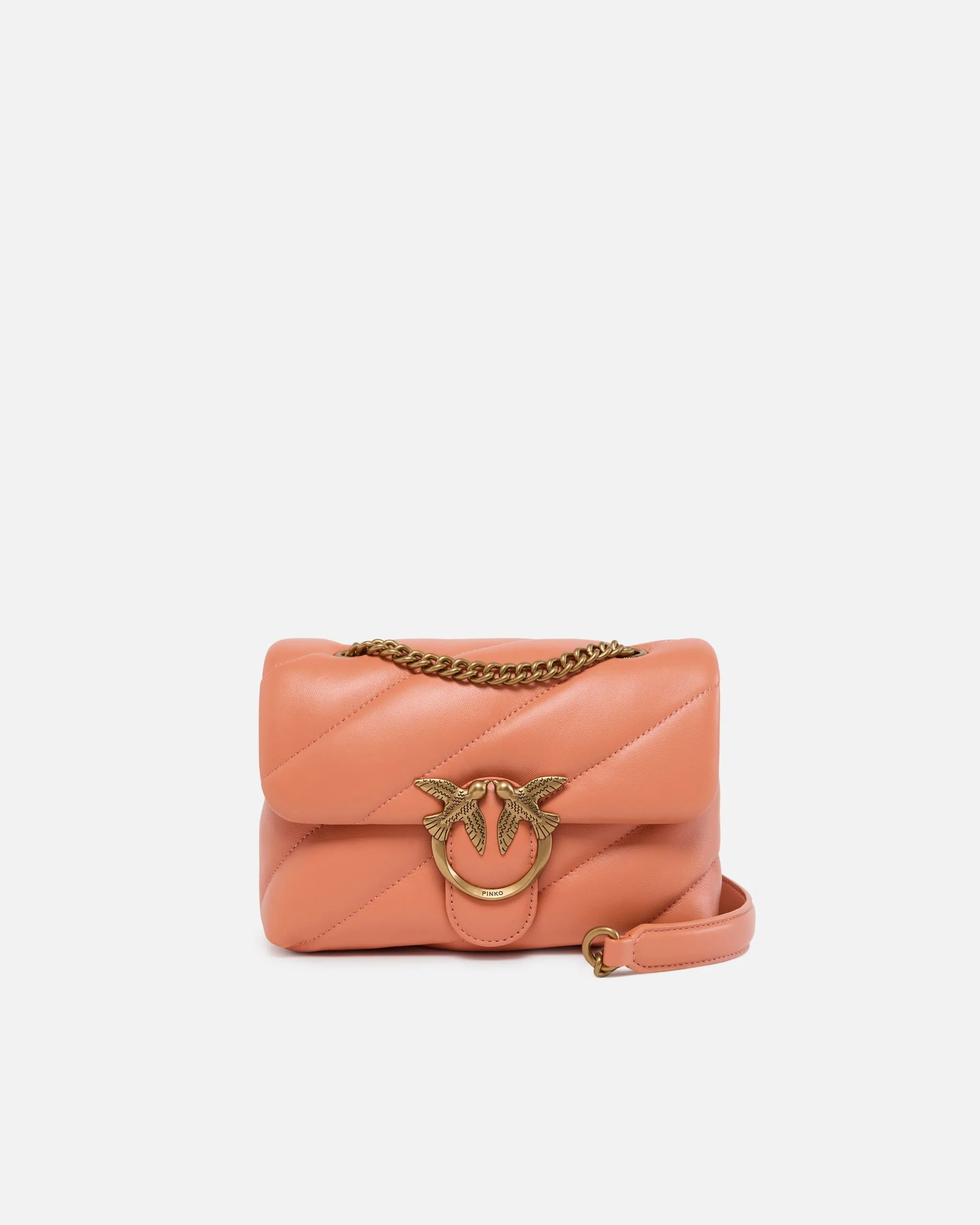 Mini love bag puff maxi quilt Orange