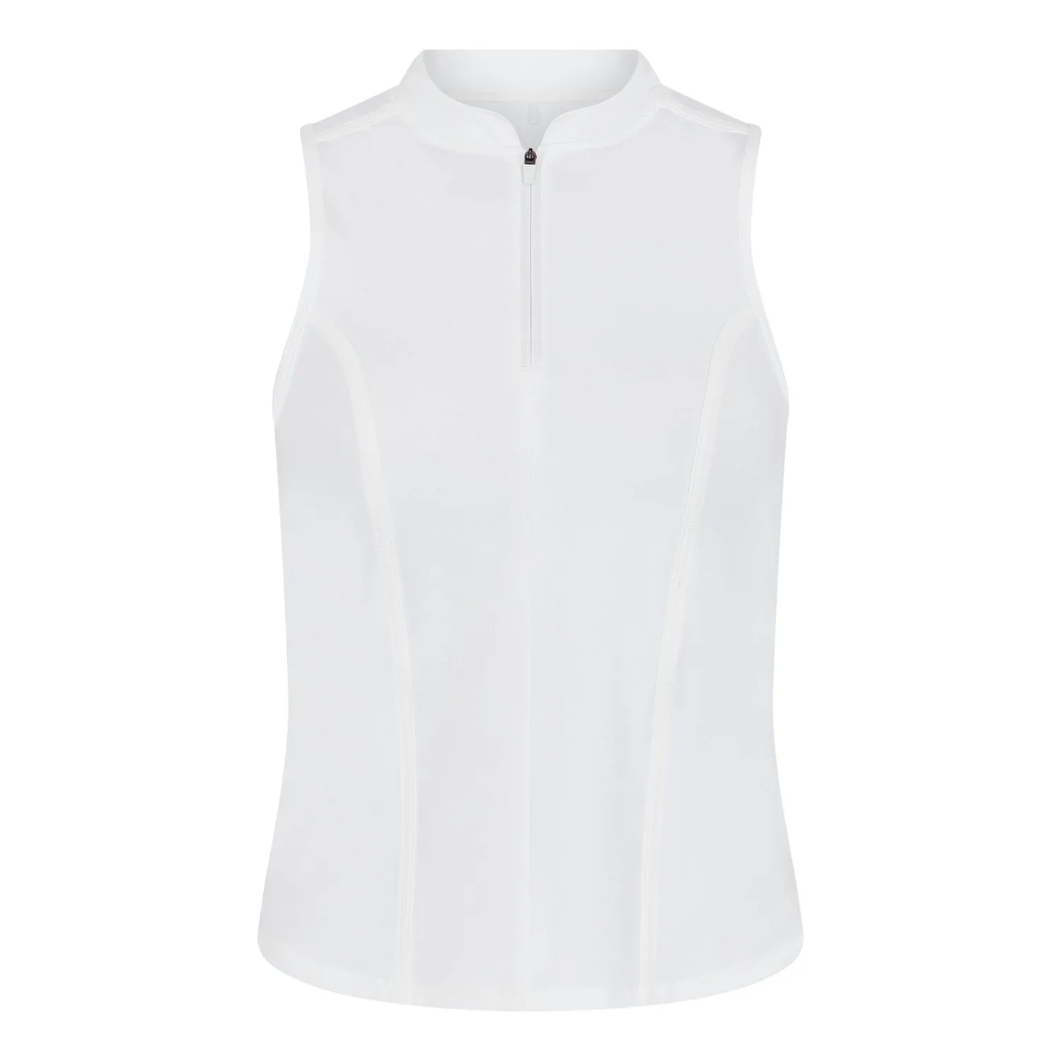 Débardeur soleil avec fermeture éclair Blanc SOLEIL