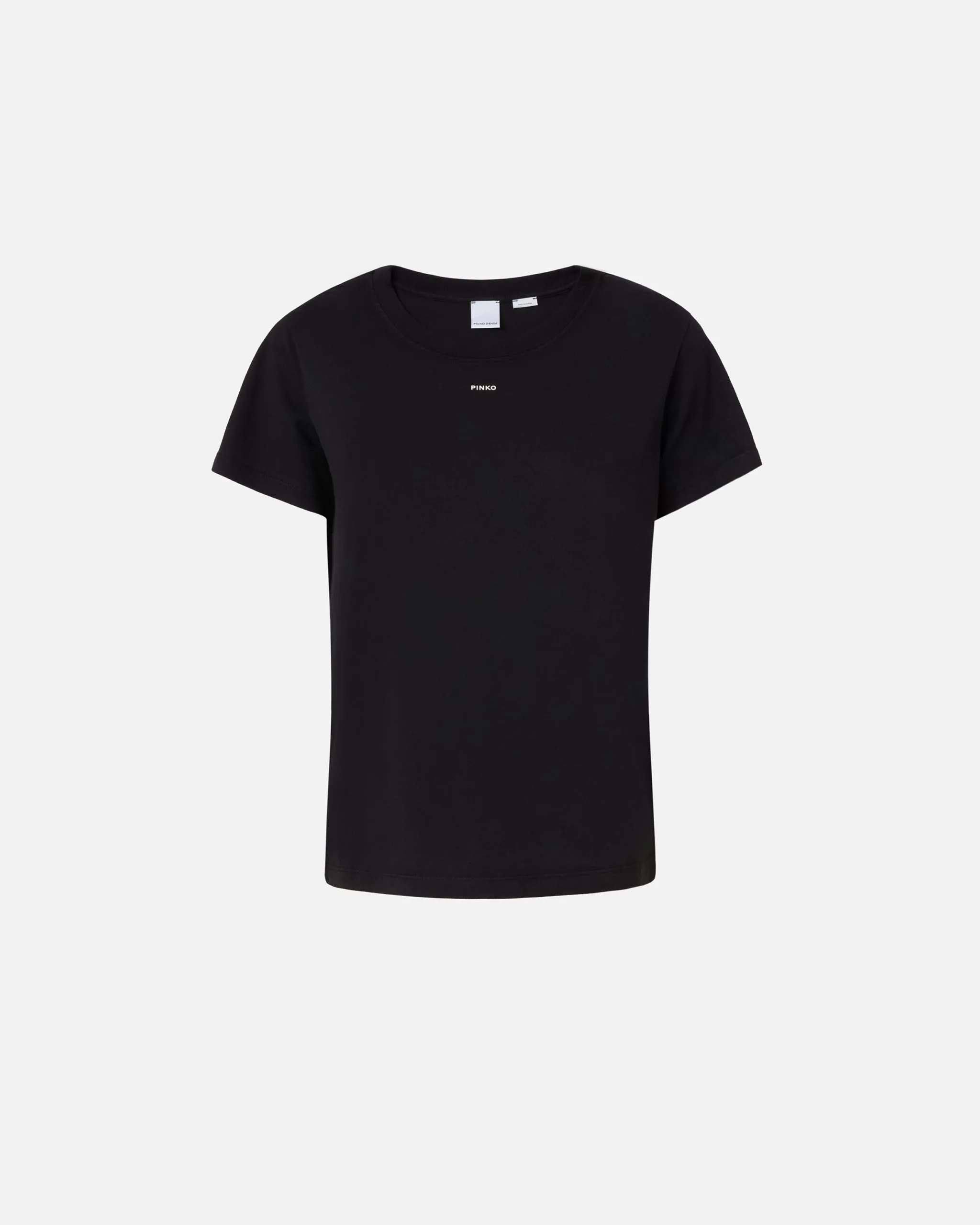 T-shirt à minilogo pinko Noir