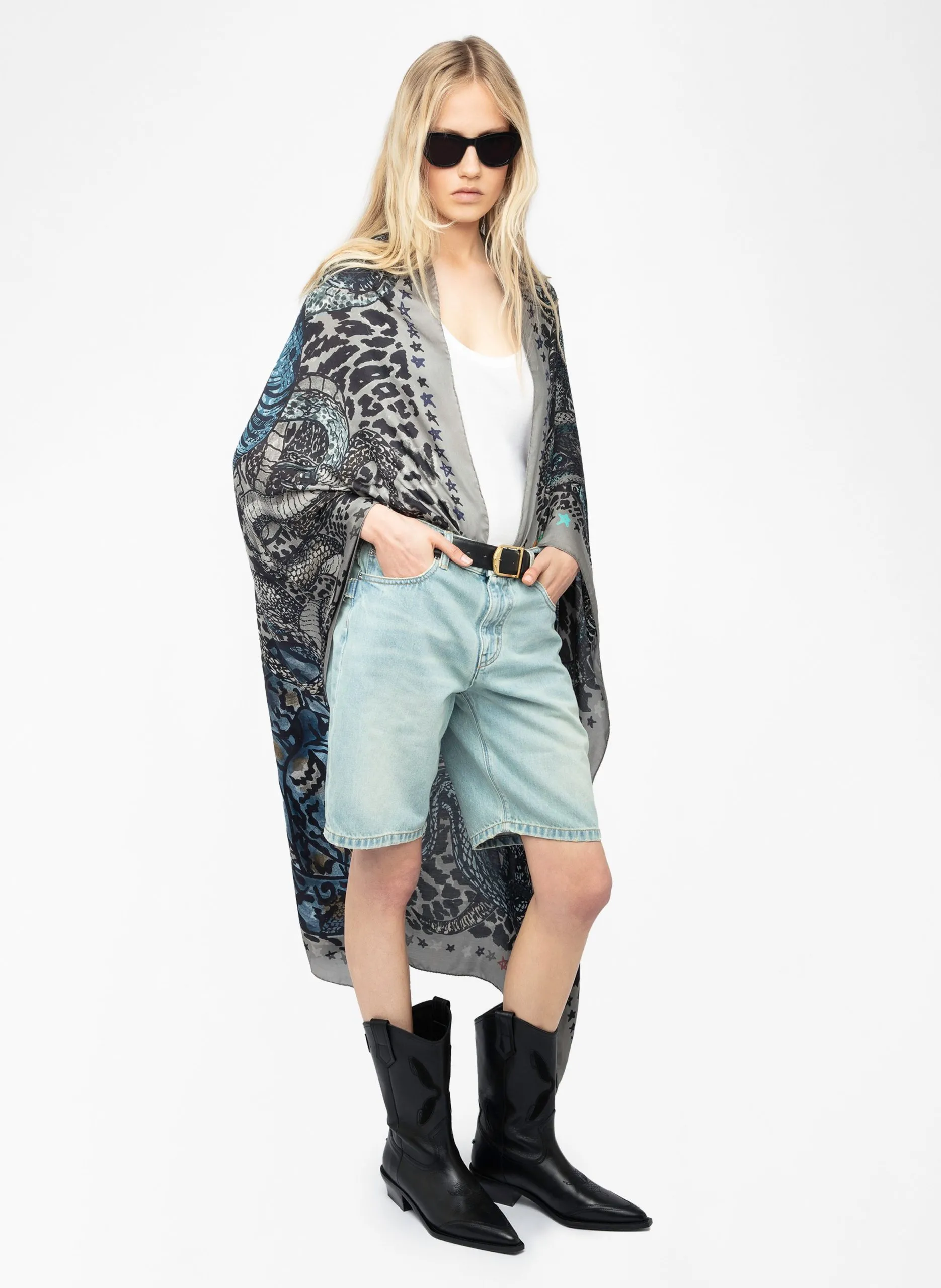 Studio imprimé Gris BILLIE