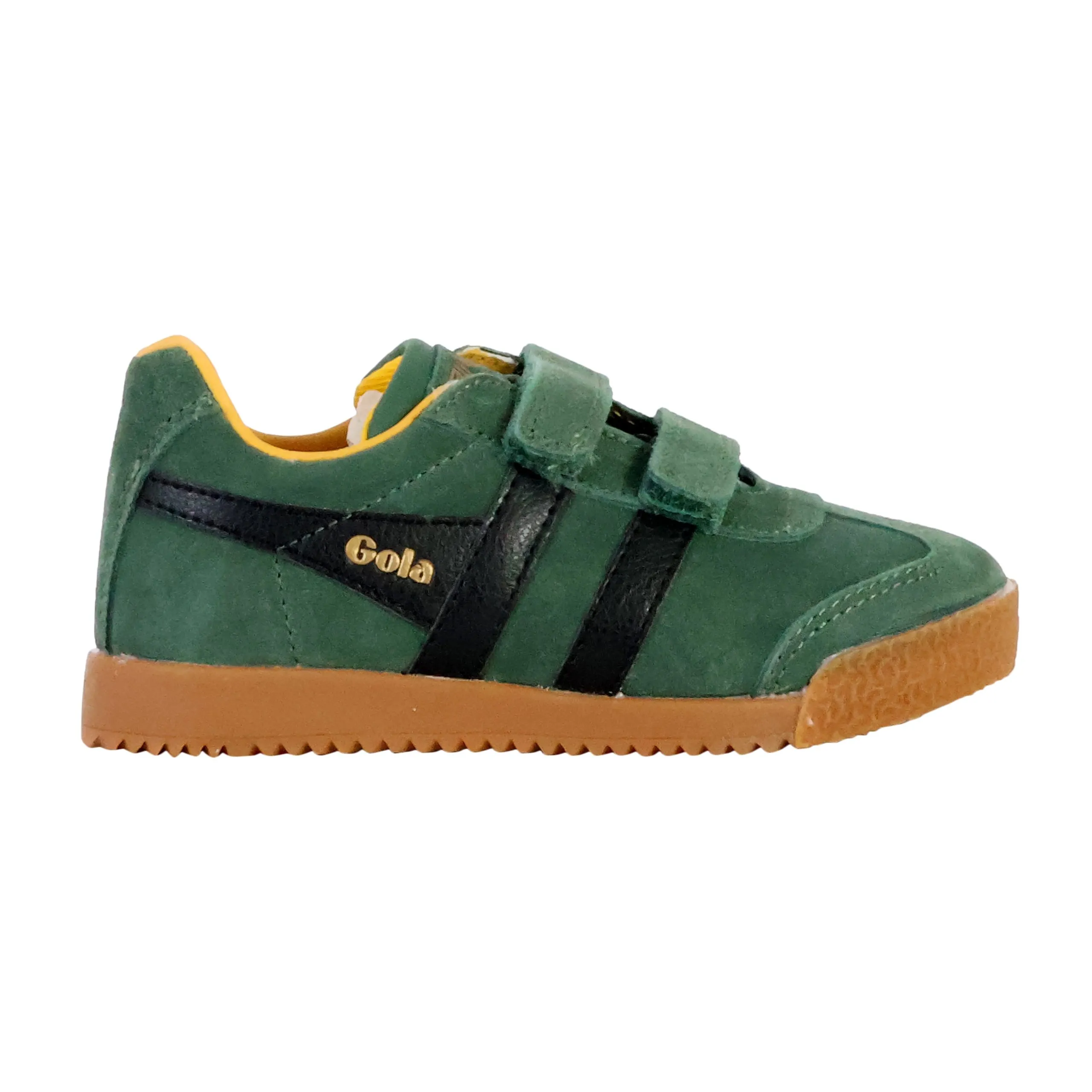 Basket cuir enfant barrier strap Vert