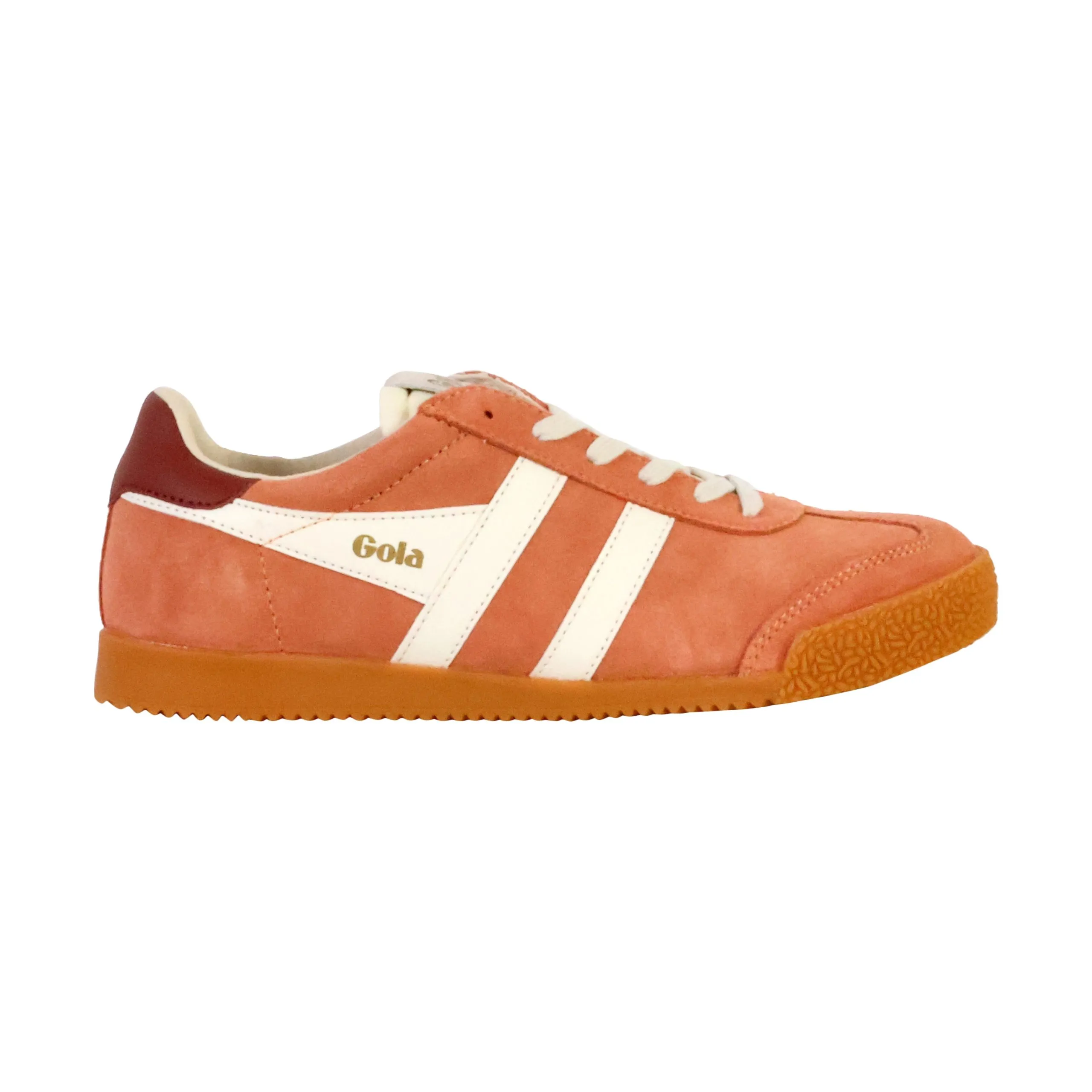 Basket basse cuir elan Orange