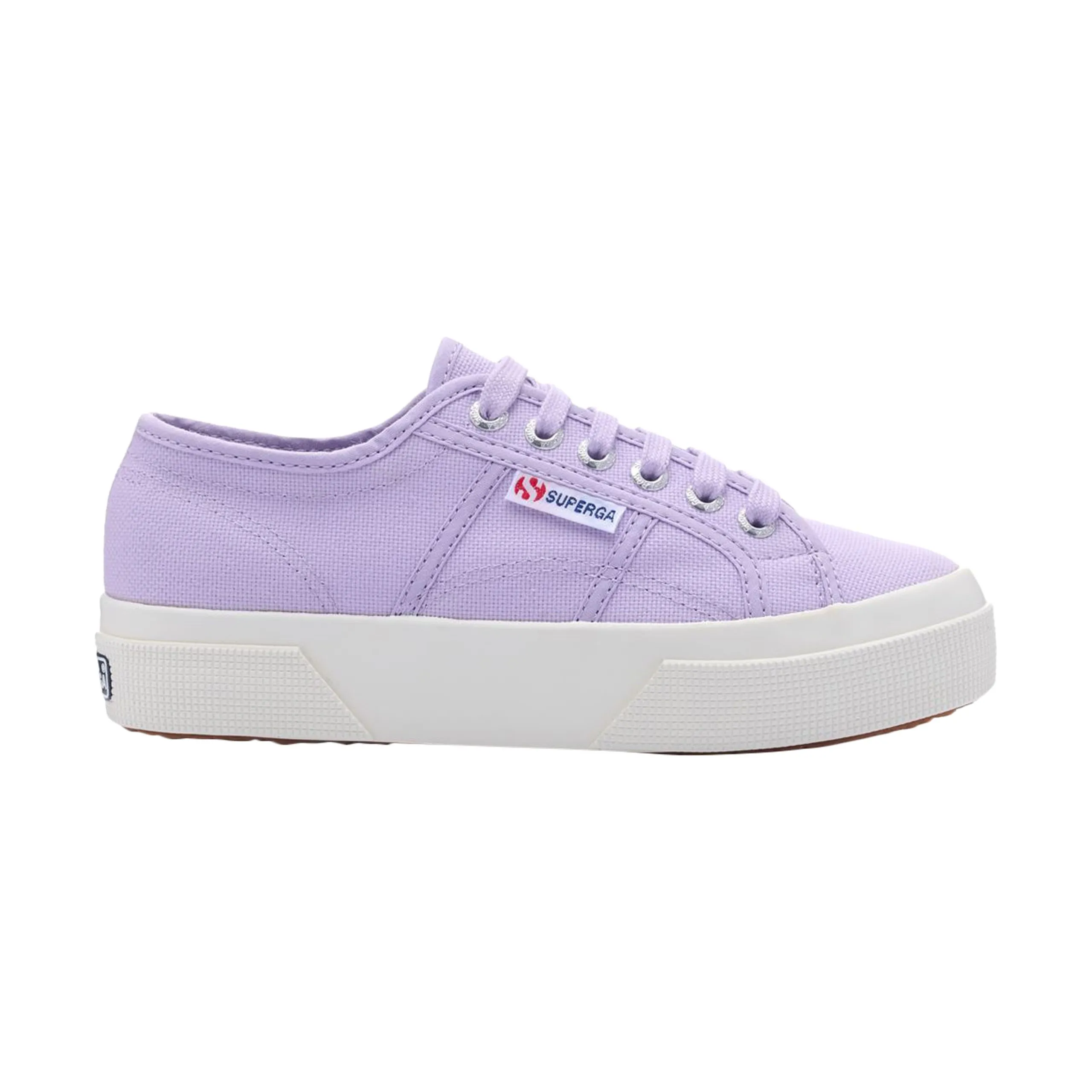 Basket basse à lacets superga platform Violet