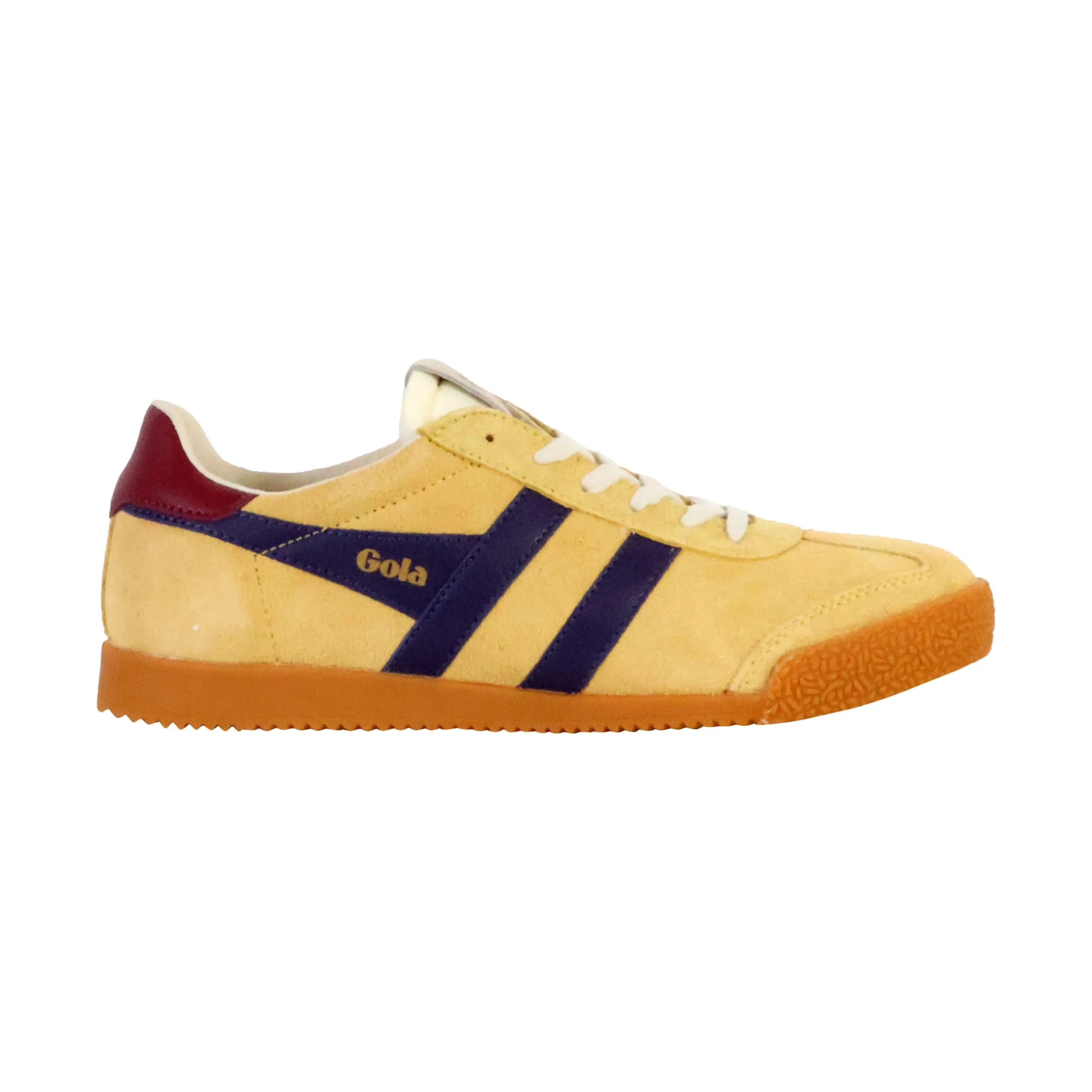 Basket basse cuir elan Jaune