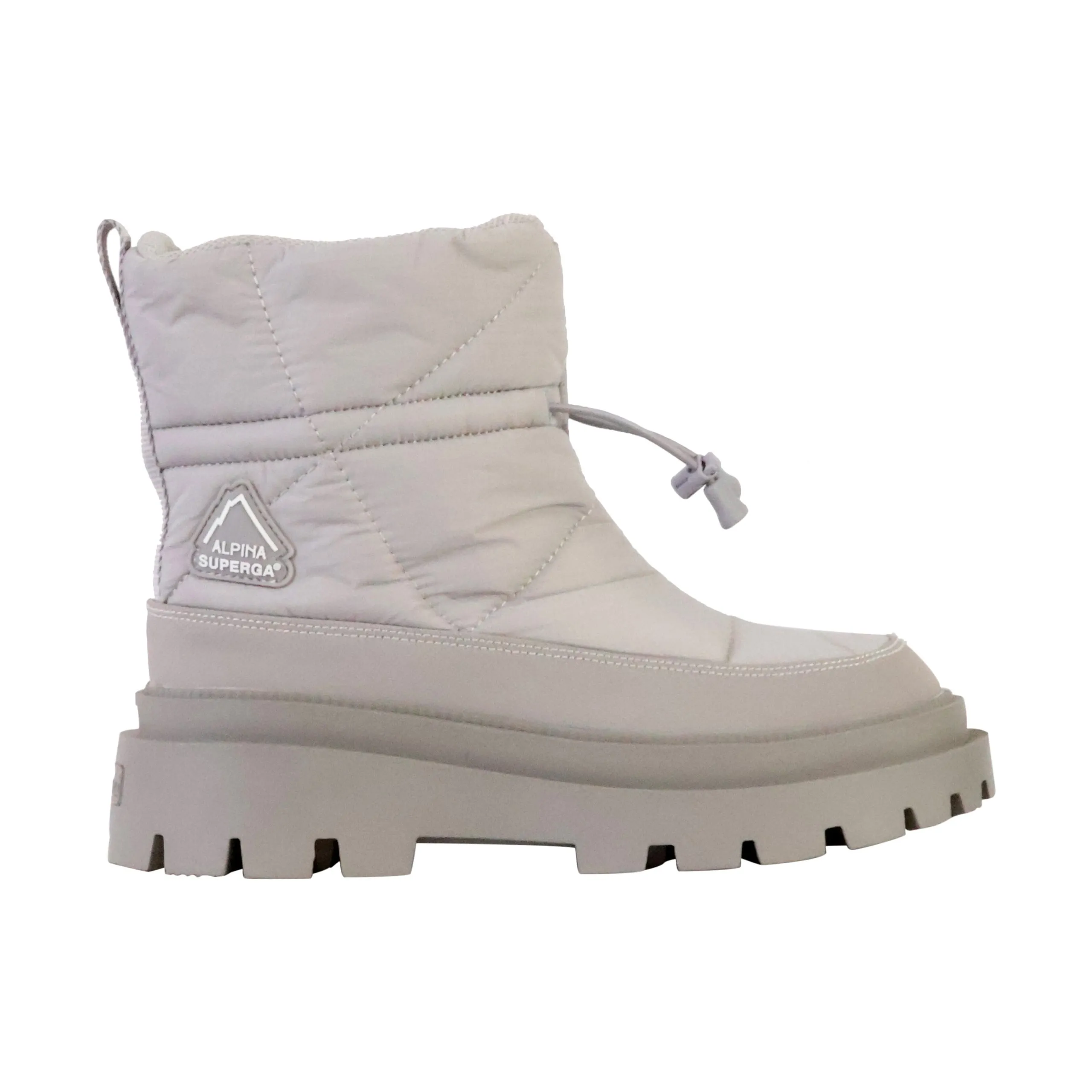 Bottine à lacets superga alpina apex padded Gris