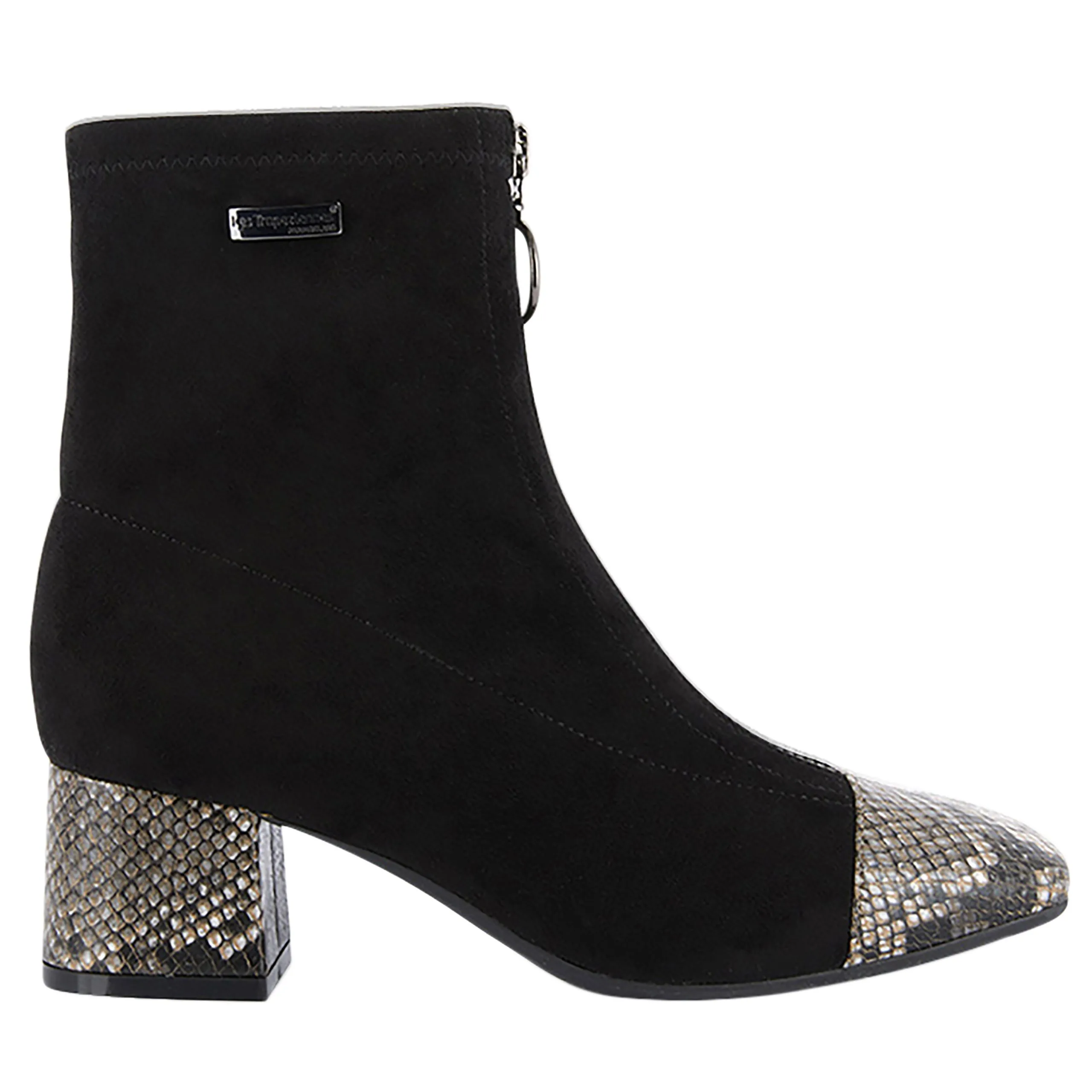 Bottines en cuir Dita Noir