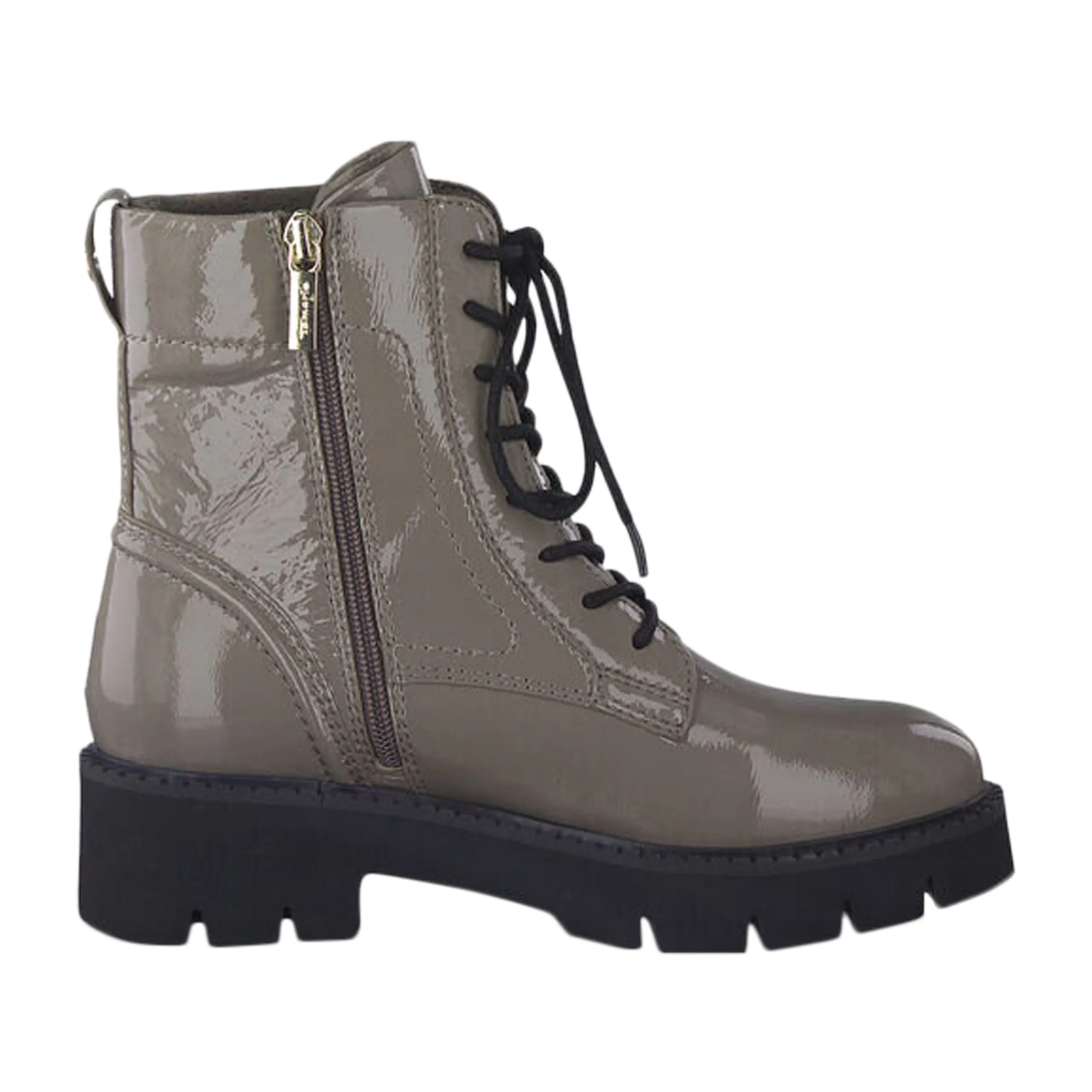 Bottines en cuir Comfort Marron