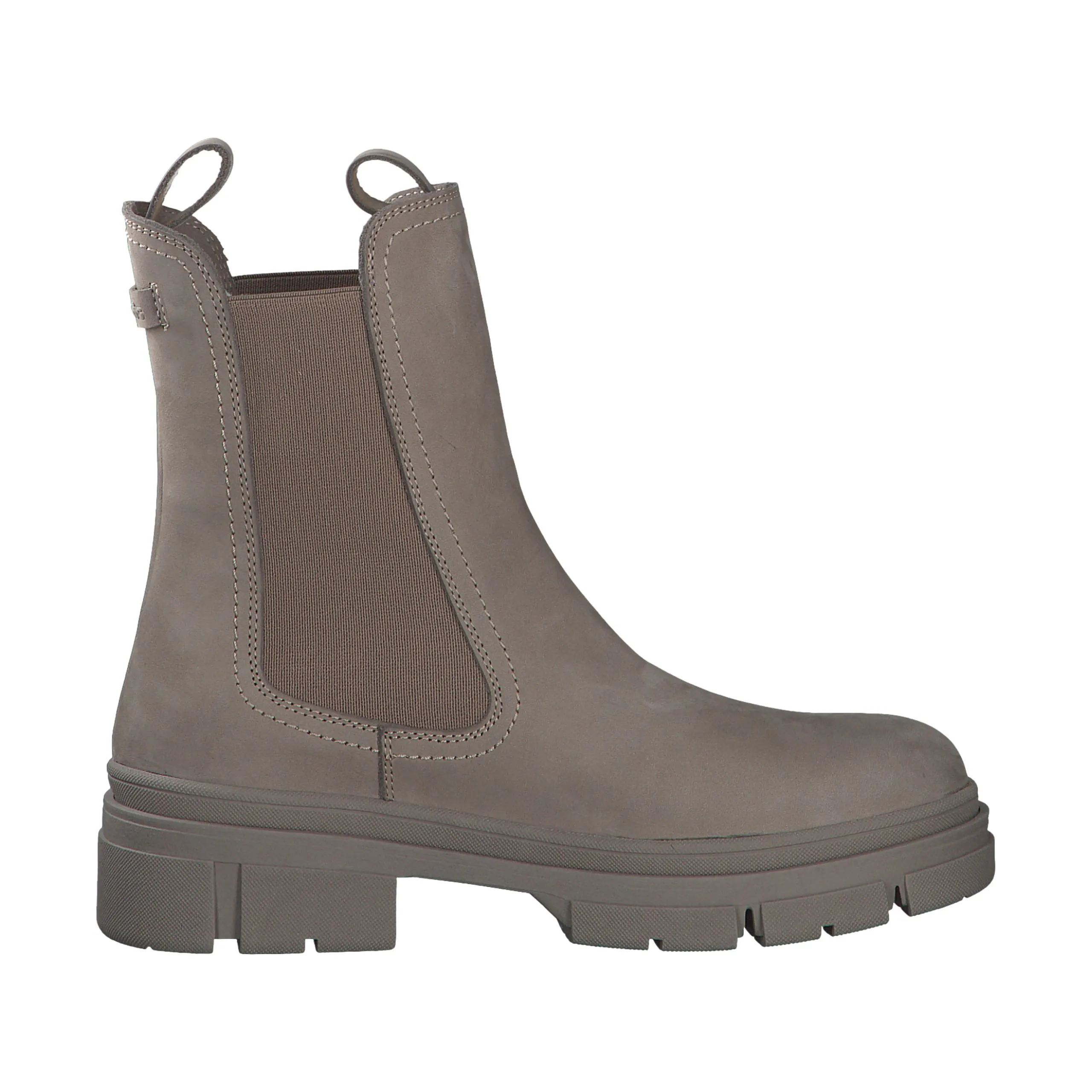 Bottes chelsea cuir Gris
