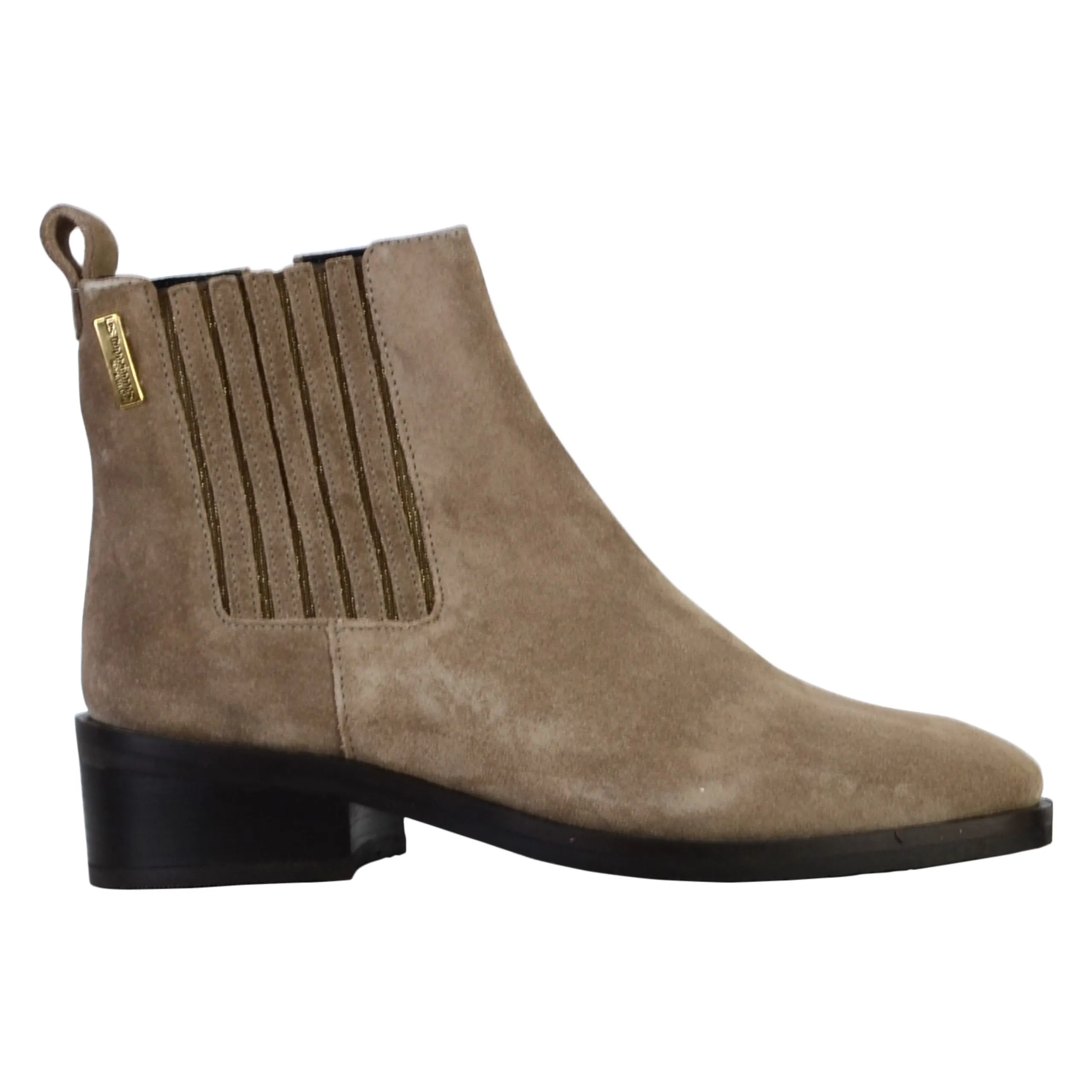 Bottine cuir lukazel Marron