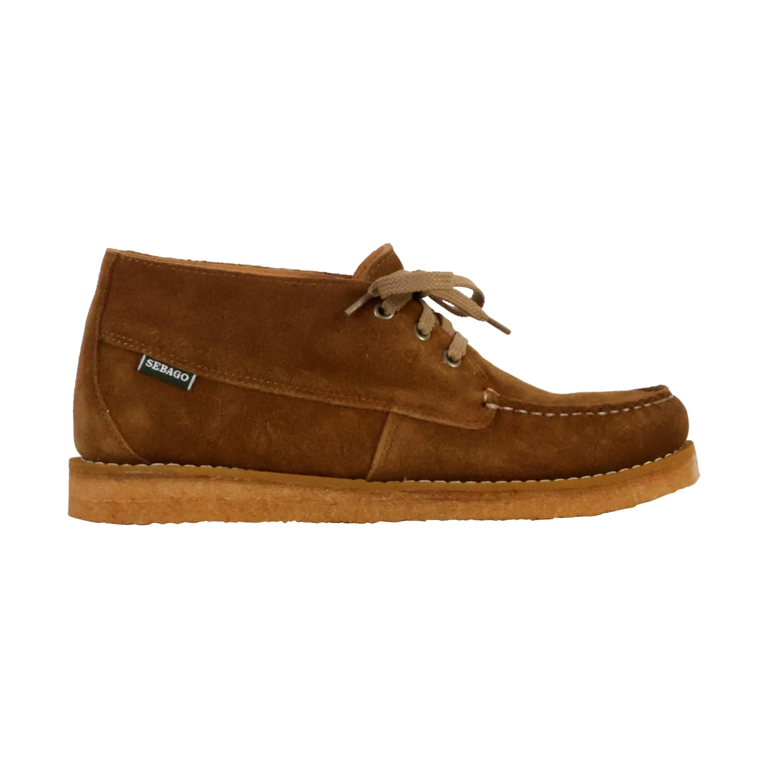 Boots cuir sebago dakota martellato Marron
