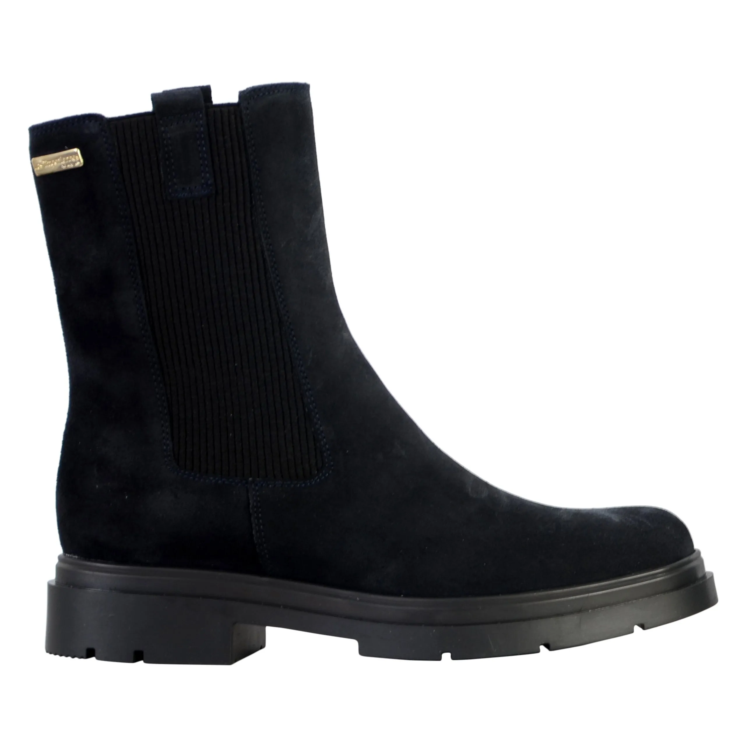 Bottine cuir slam Bleu