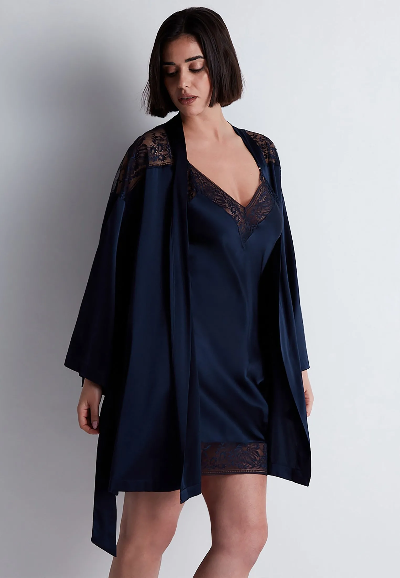 Kimono Bleu MIDNIGHT WHISPER