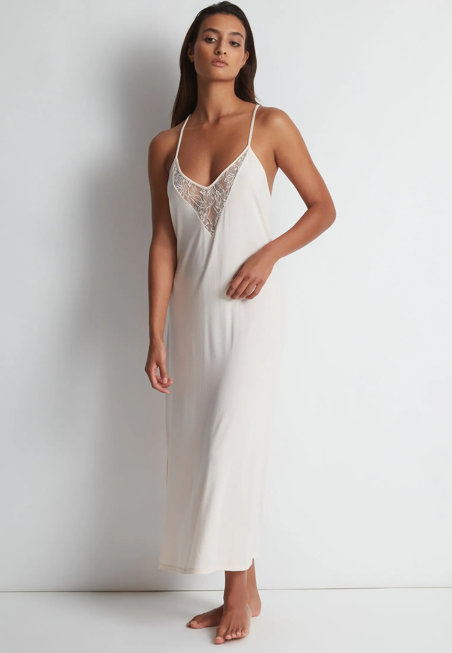 Nuisette longue Rose LAZY DAYS