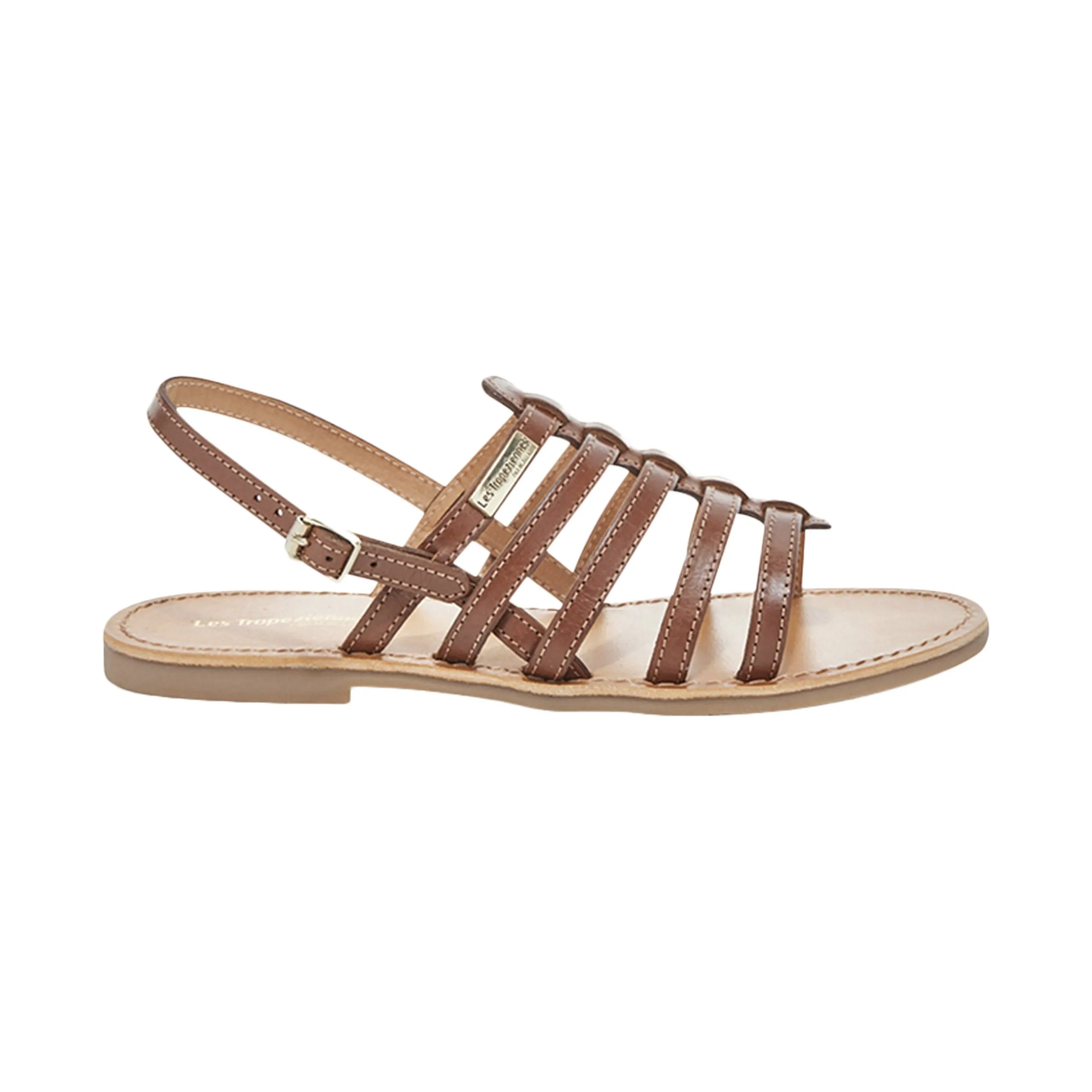 Sandales cuir hikano Marron