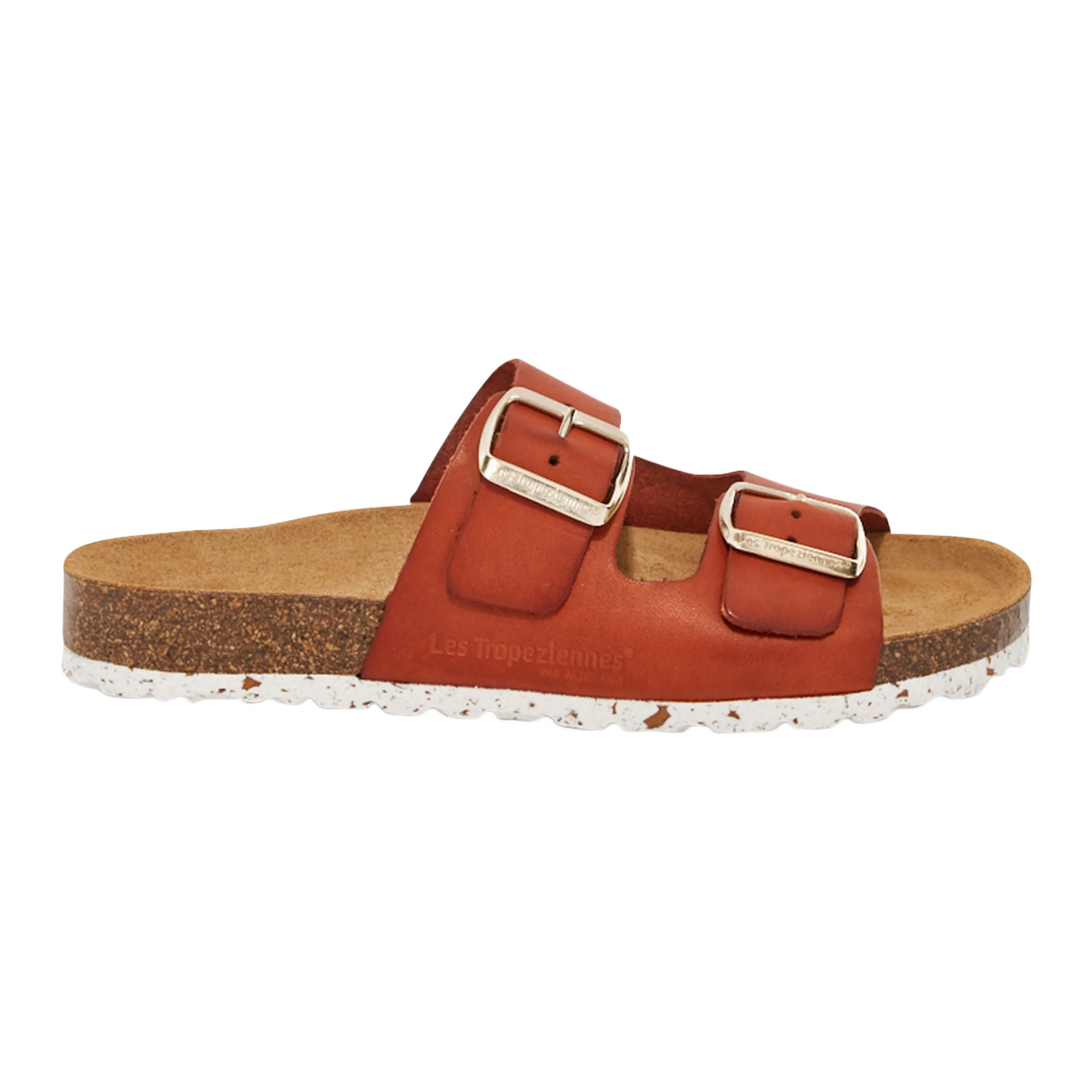 Mules cuir  zatix Rouge