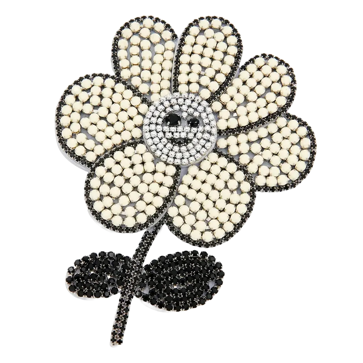 Broche en fleur Blanc HILODIE