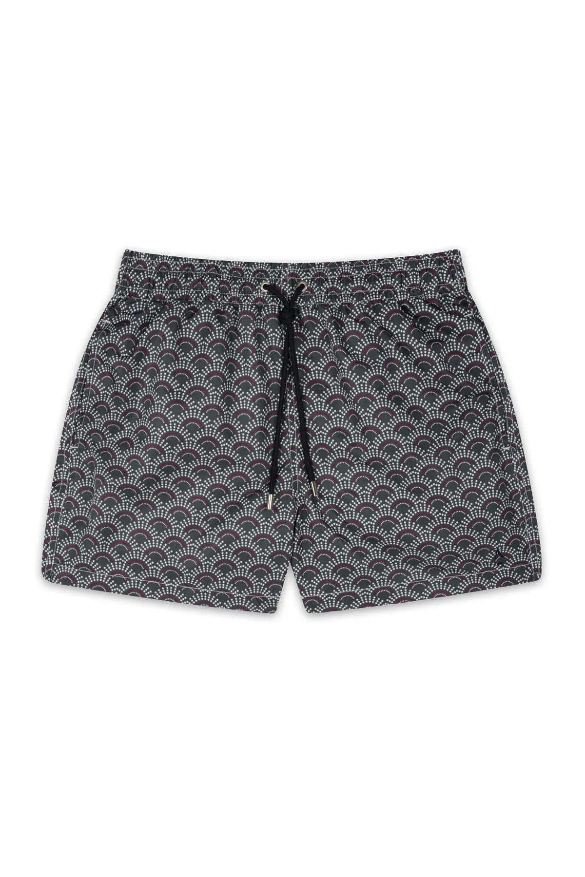 Short de bain imprimé ceinture élastique Vert ECUME