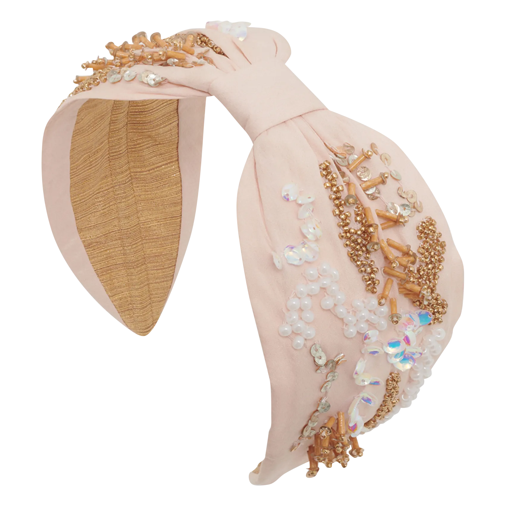 Serre-tête fantaisie Rose JULIETTE