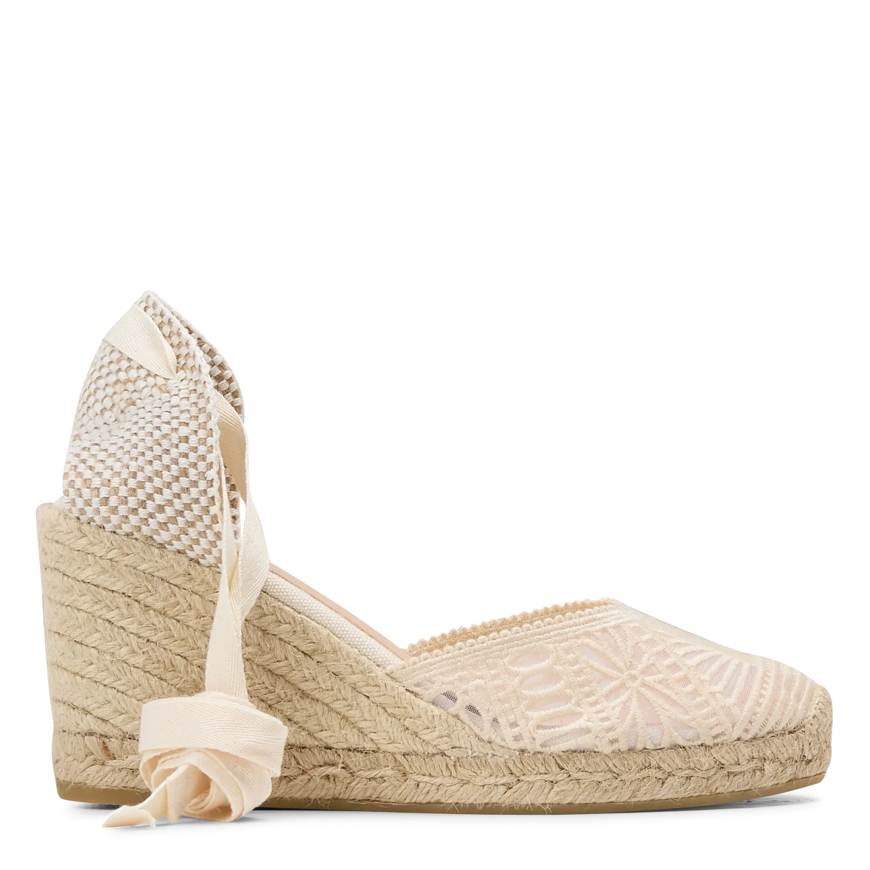 Espadrilles en crochet Beige IRIS