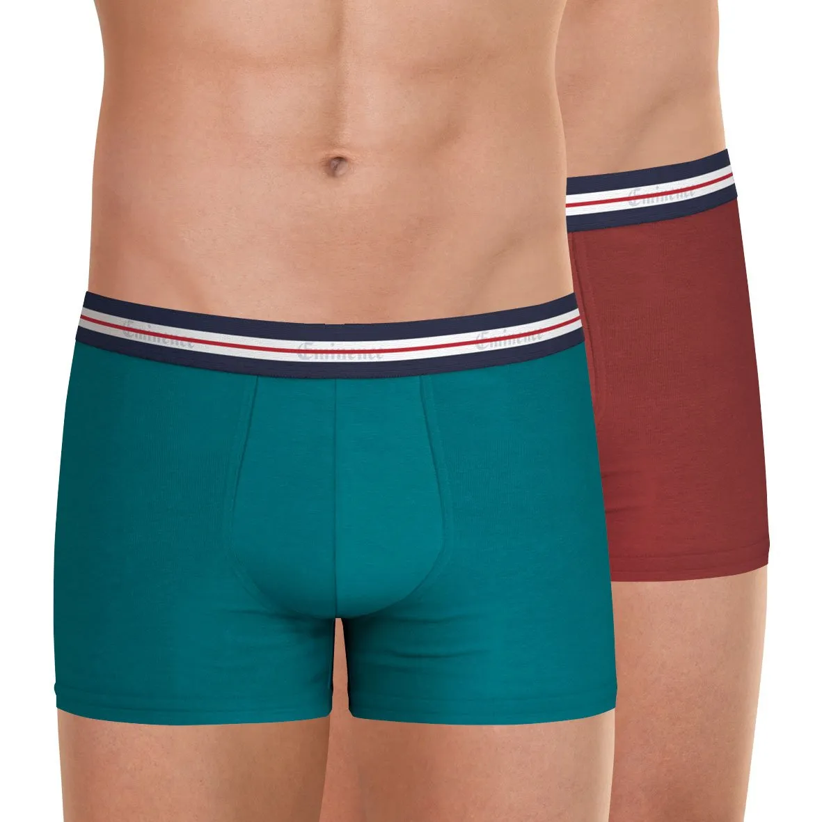 Lot de 2 boxers homme fait en france eminence Multicolore