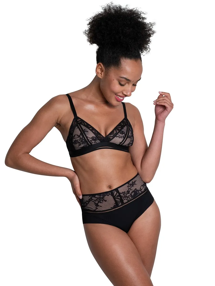 Soutien-gorge triangle Noir OLIVIA