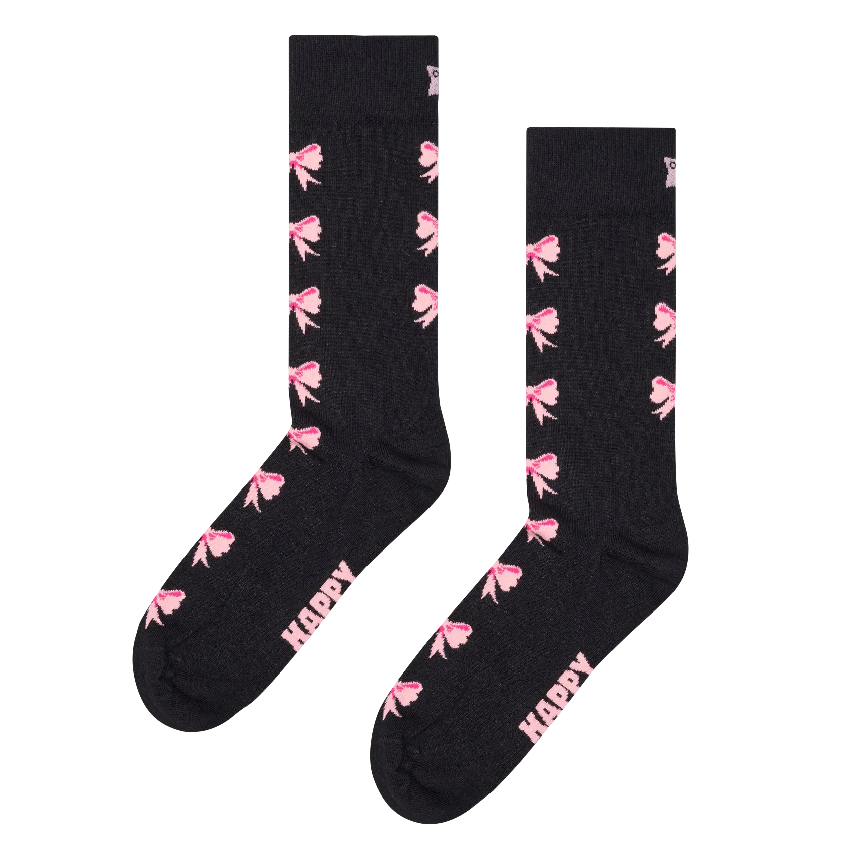 Chaussettes à motifs Noir BOW