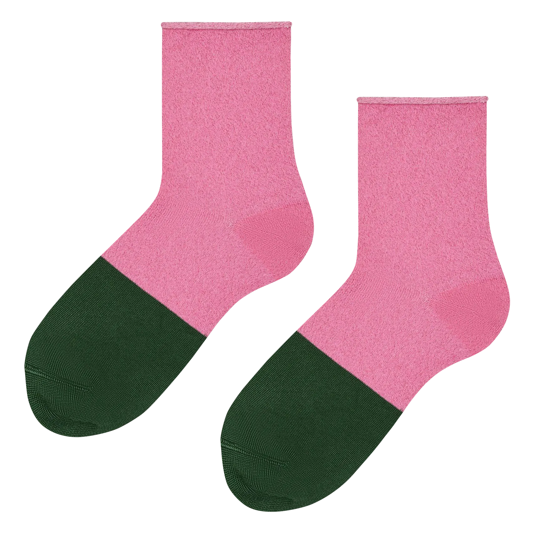 Chaussettes bicolore Rose EXTENDED TOE 1-2