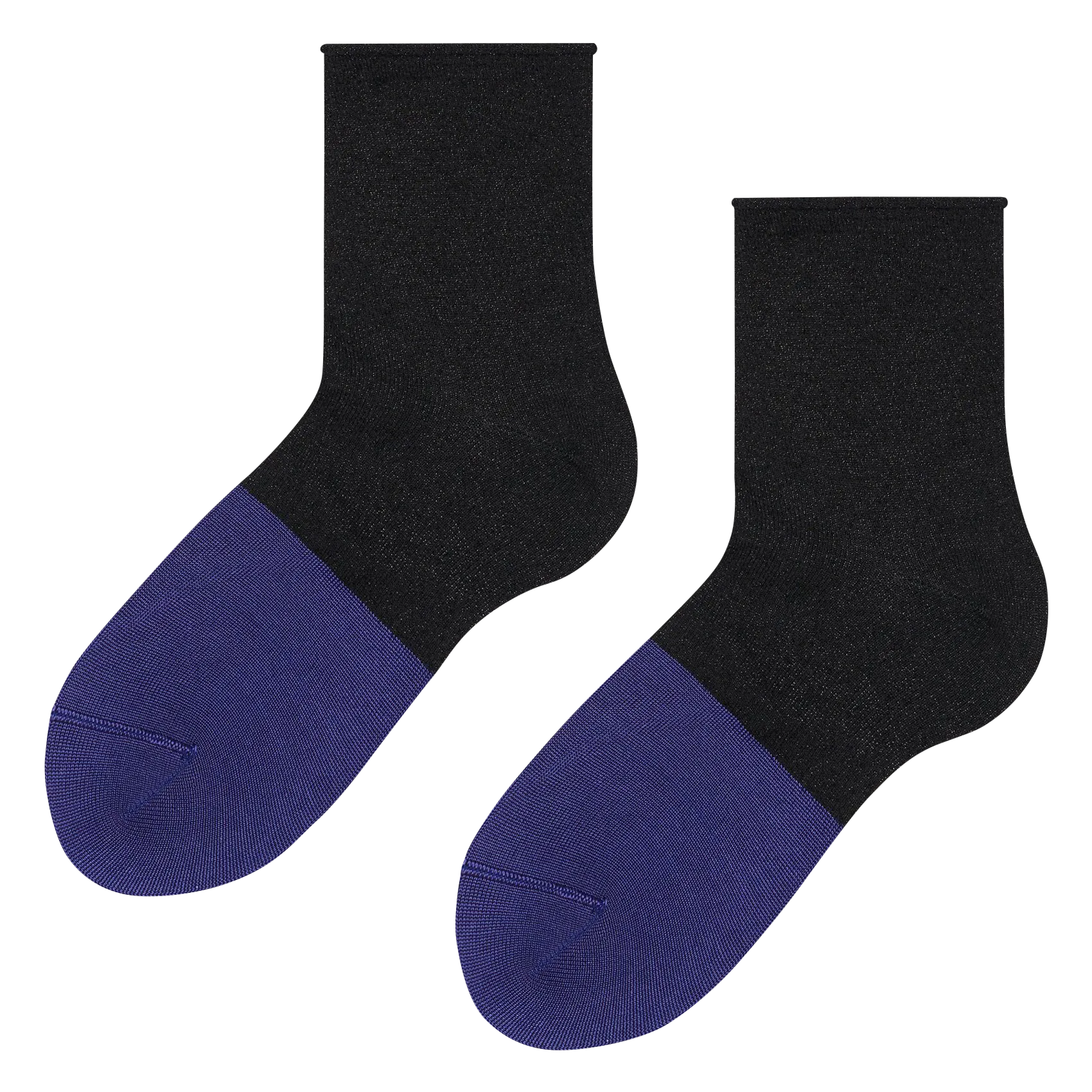 Chaussettes bicolore Noir EXTENDED TOE 1-2