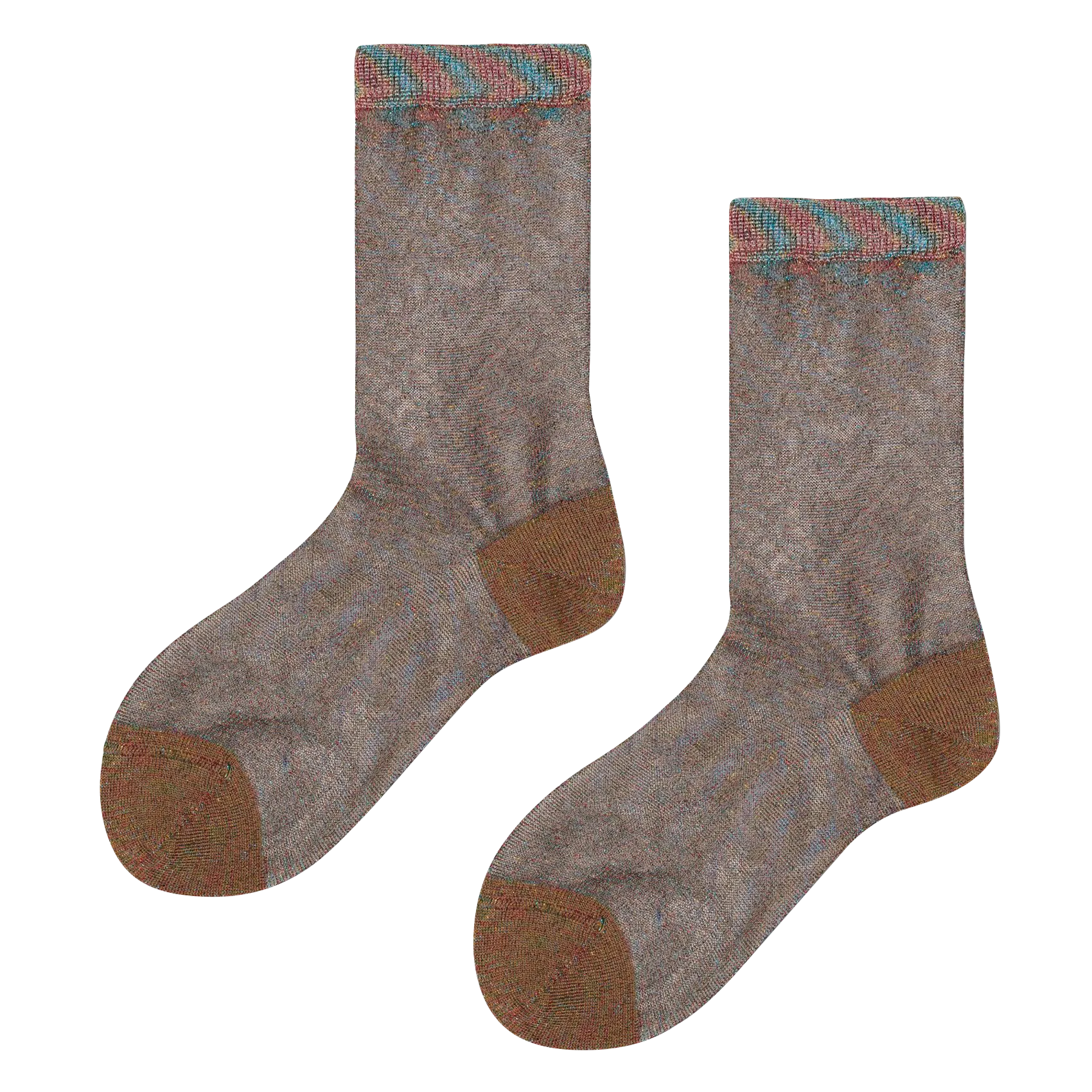 Chaussettes transparentes Beige SHEER 1-2