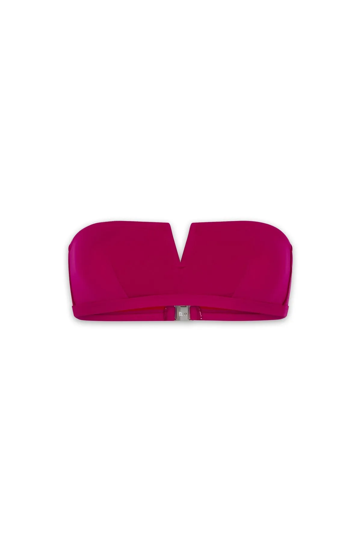 Maillot de bain haut de bikini bandeau Rose BANDEAU L'HABILLE UNI