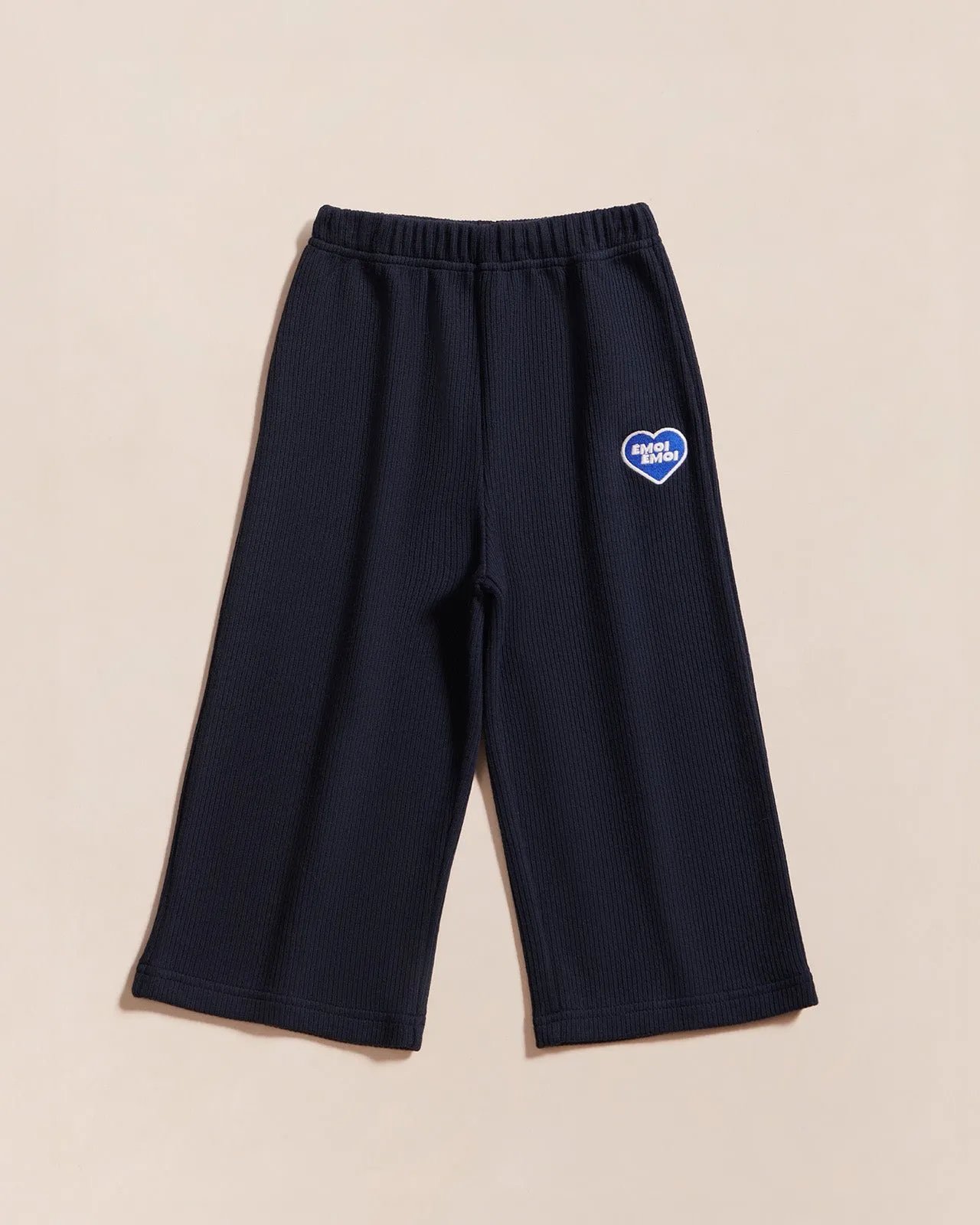 Le pantalon palou en coton bio côtelé Bleu