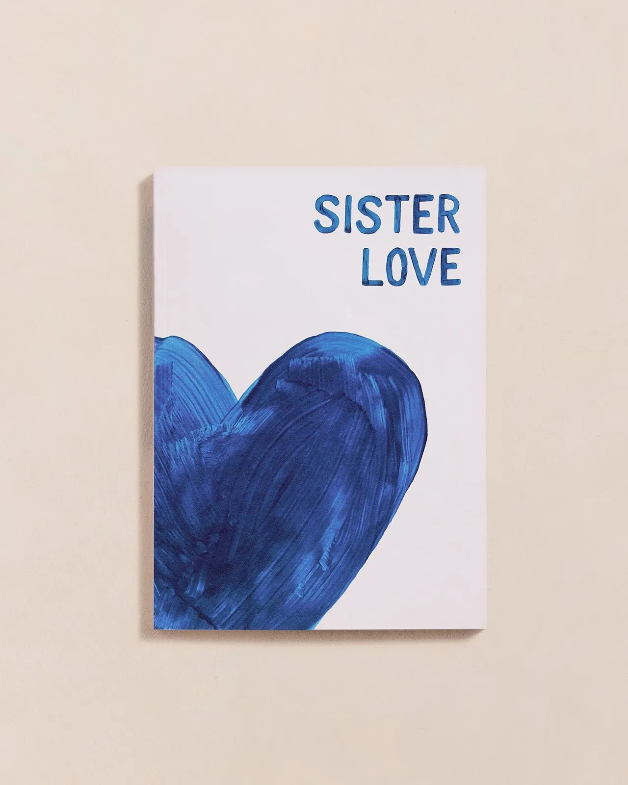 Le carnet sister love Bleu