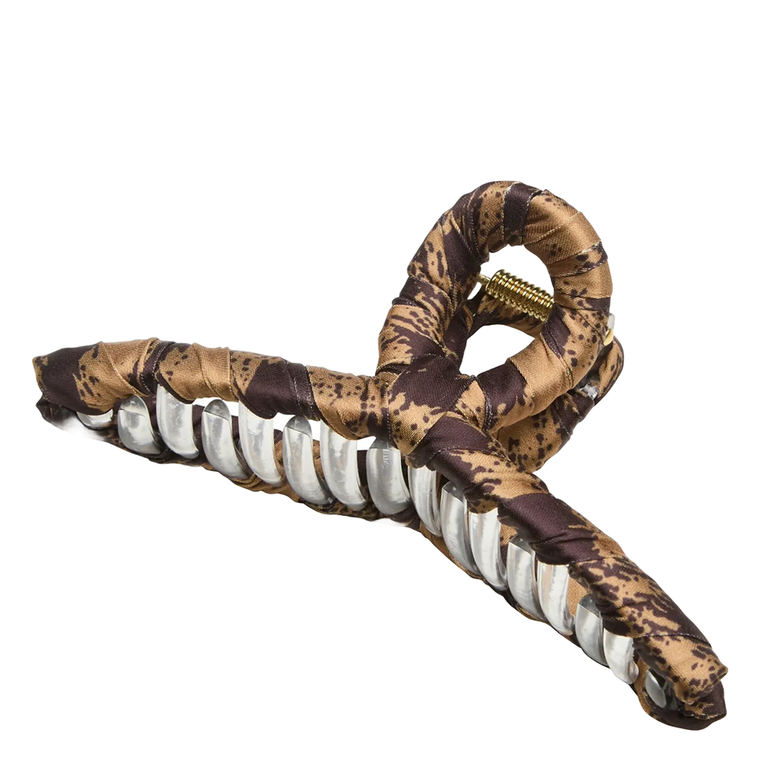 Barette fantaisie Marron