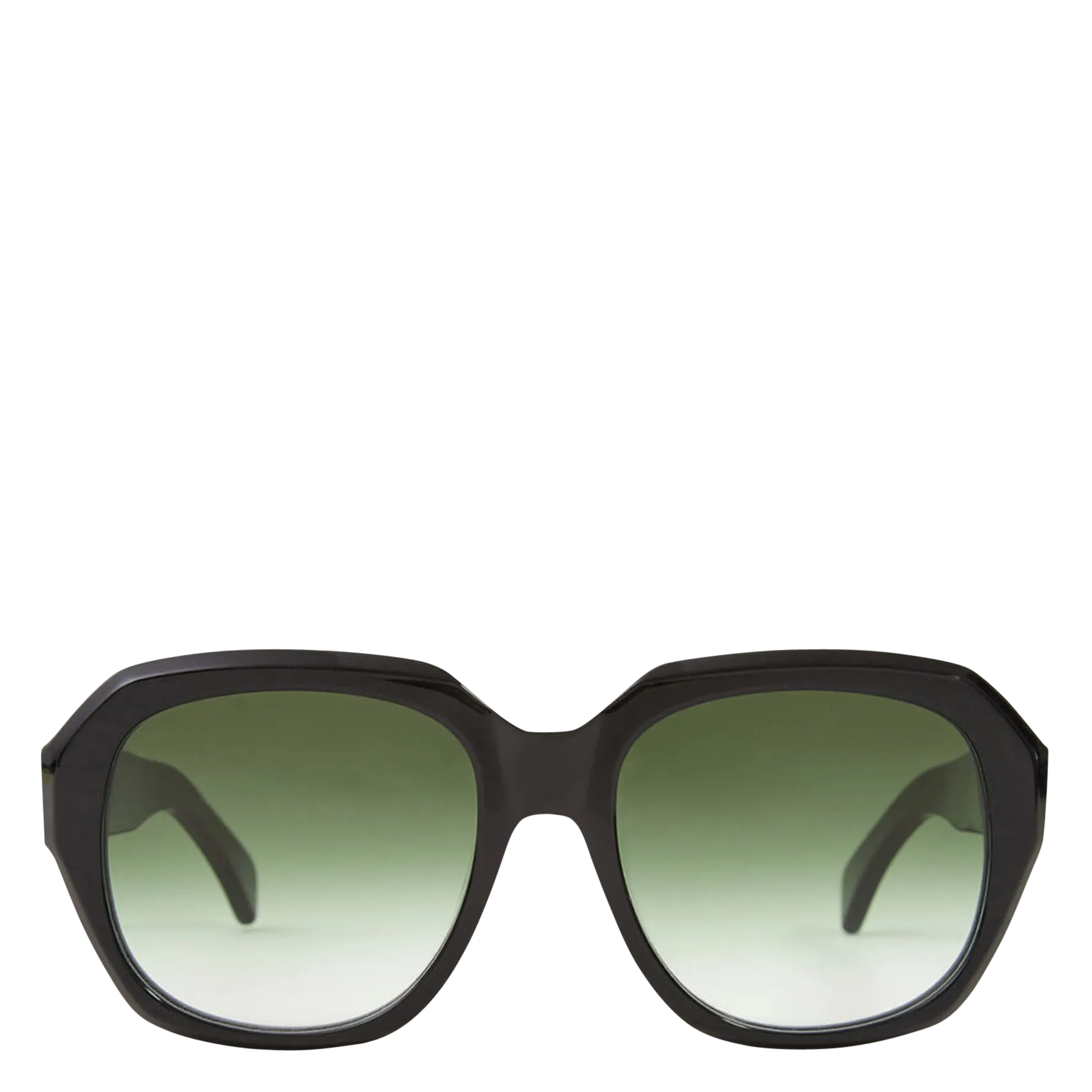 Lunettes de soleil carrées Noir