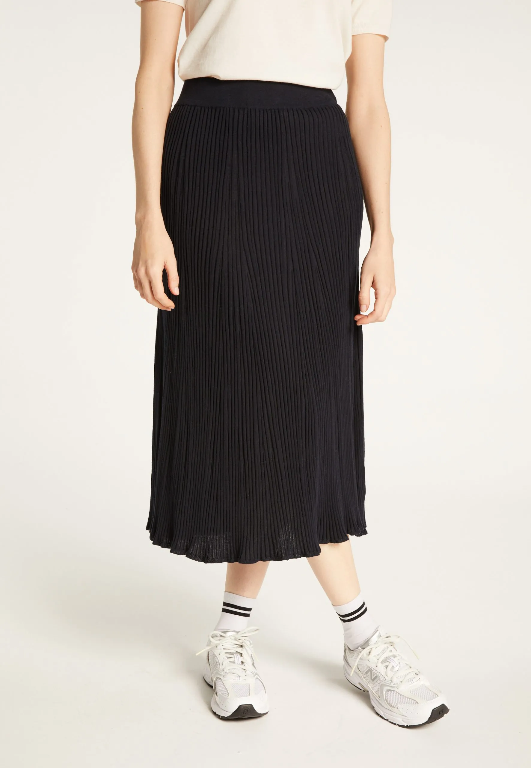 Jupe en coton Bleu DOLCE