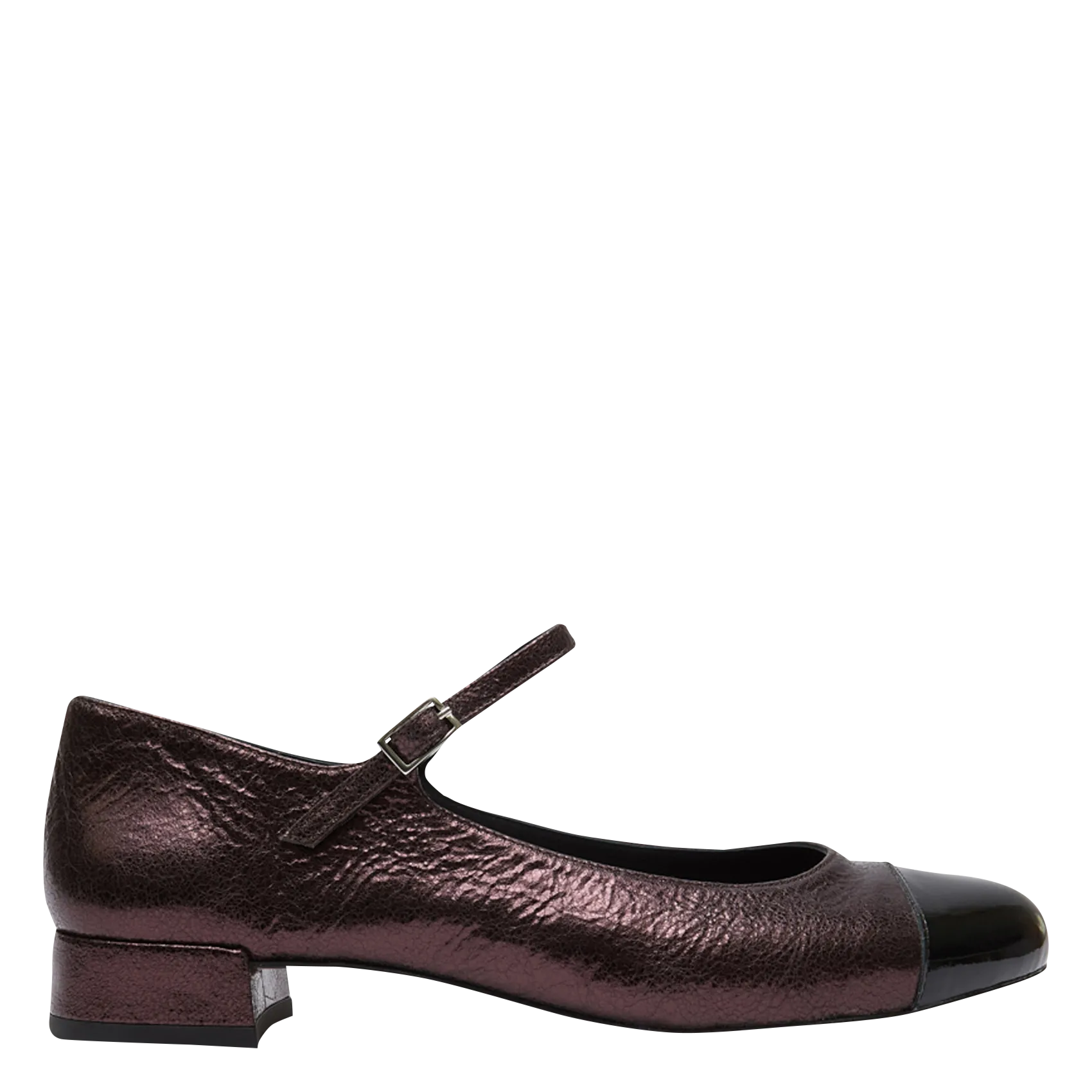 Ballerines en cuir Marron LOLA