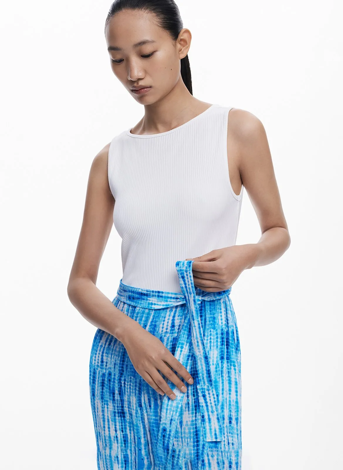 Combinaison pantalon imprimé tie and dye Multicolore