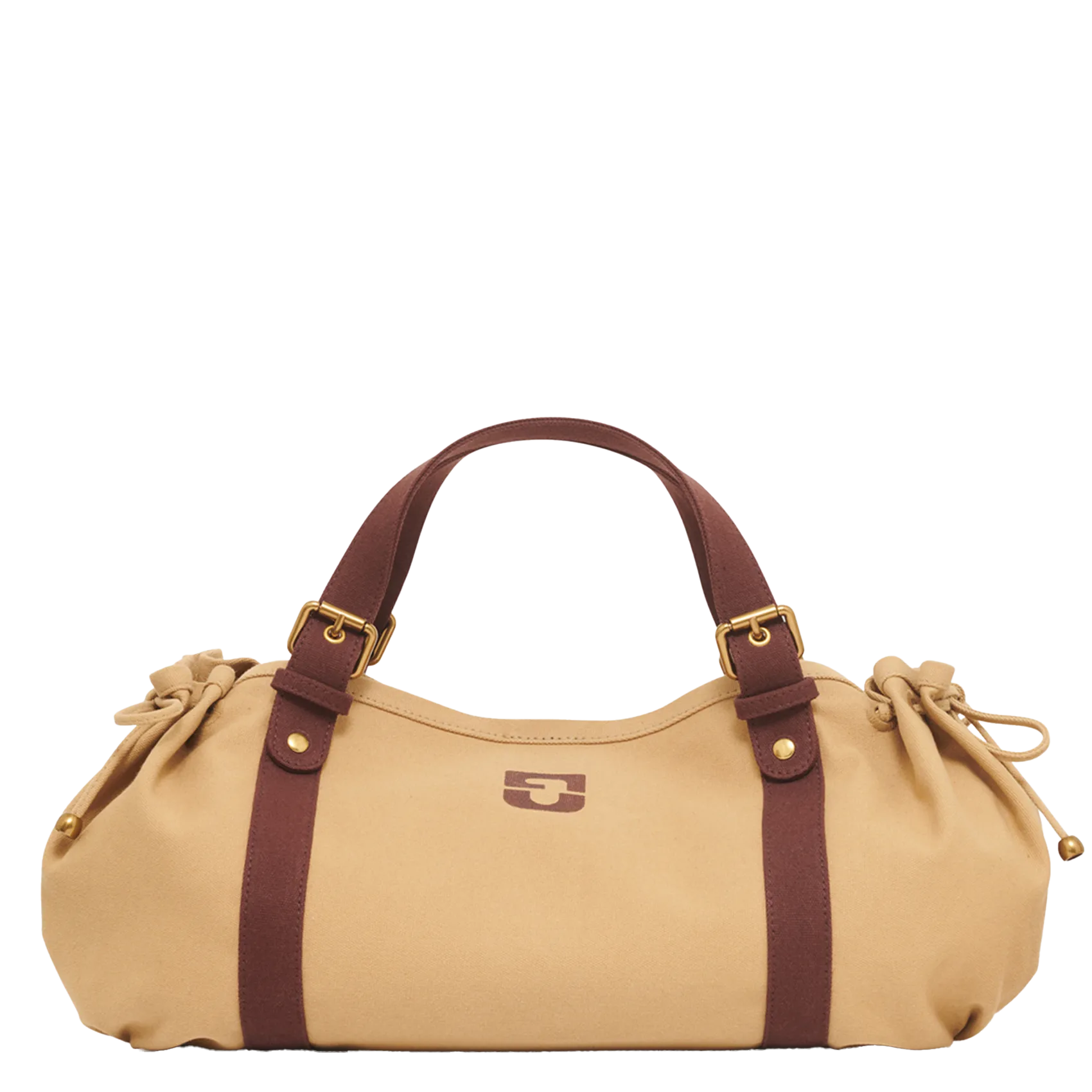 Sac porté main en coton Beige 24H