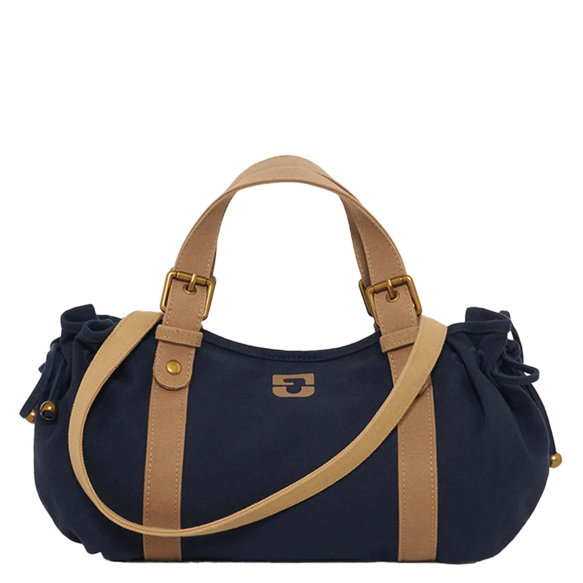 Sac à main en coton Bleu 18H