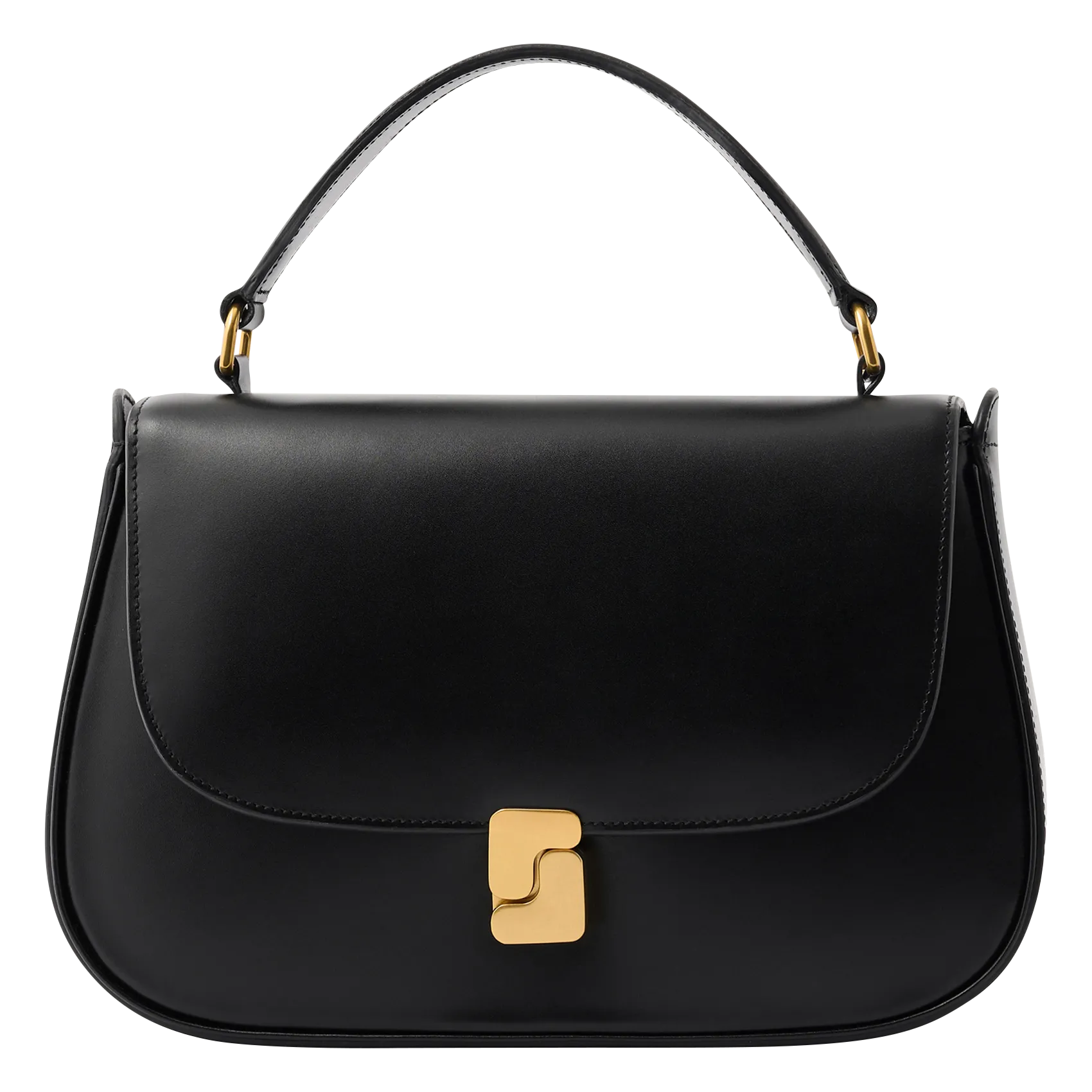 Sac à main en cuir Noir BELLA