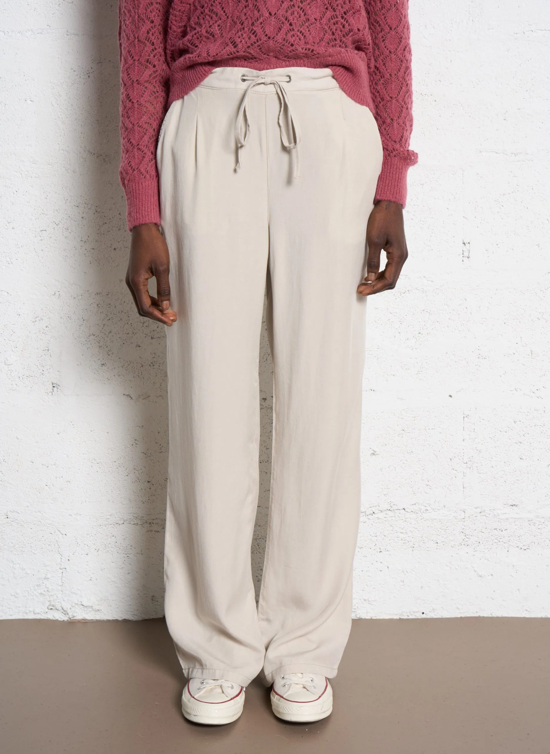 Pantalon large Beige POSSY