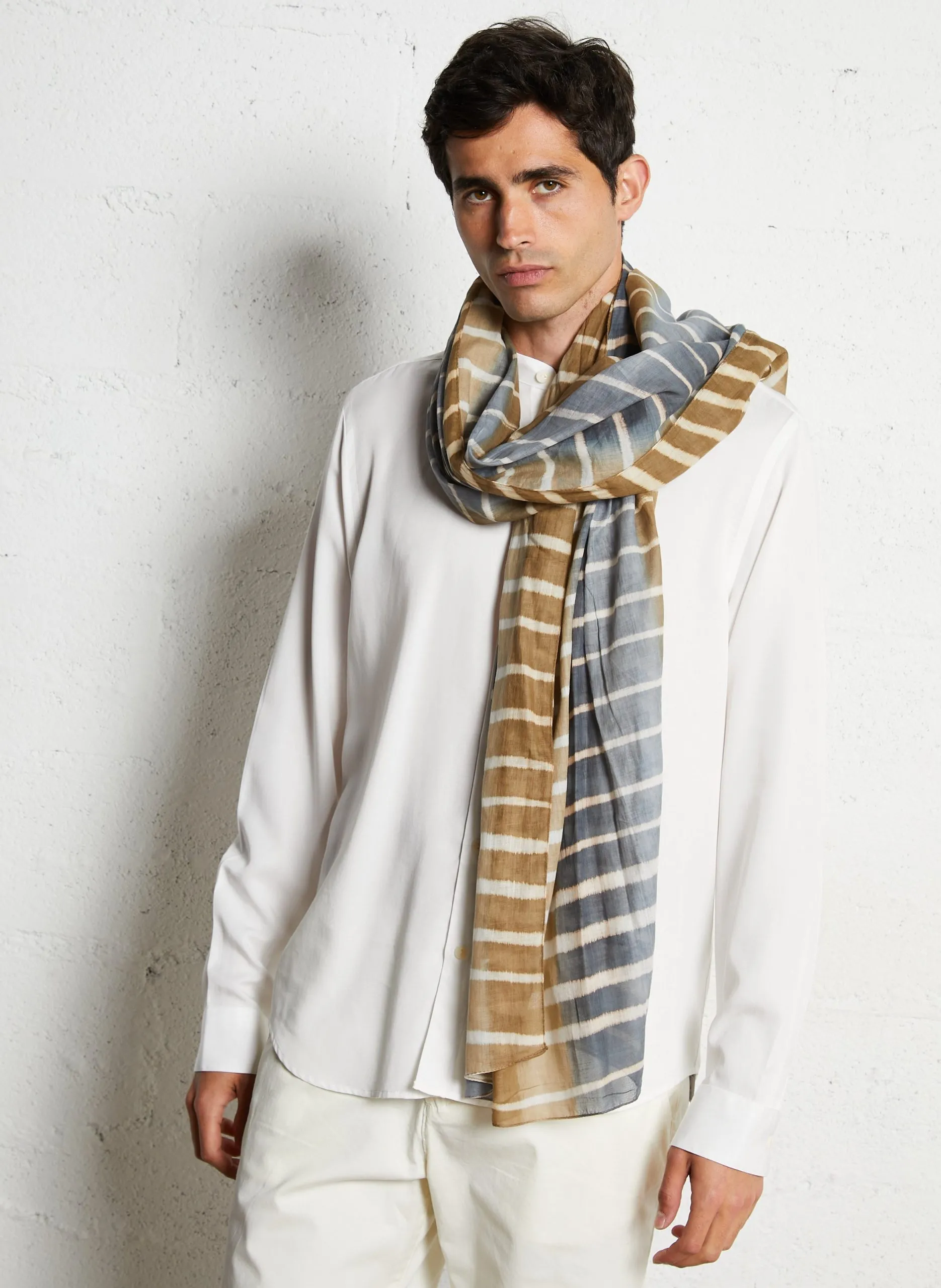 Foulard imprimé tie & dye Multicolore