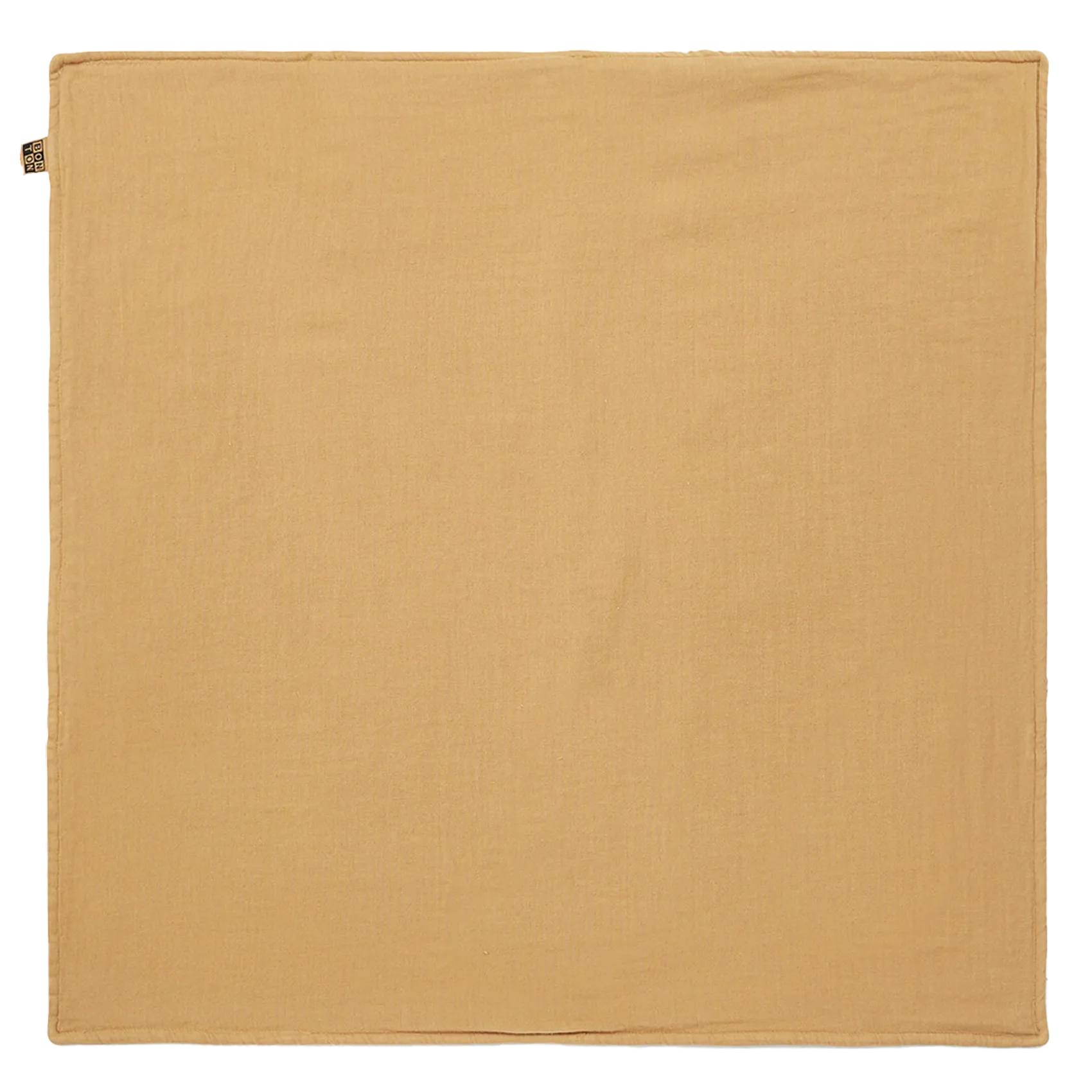 Taie d'oreiller en coton biologique Marron