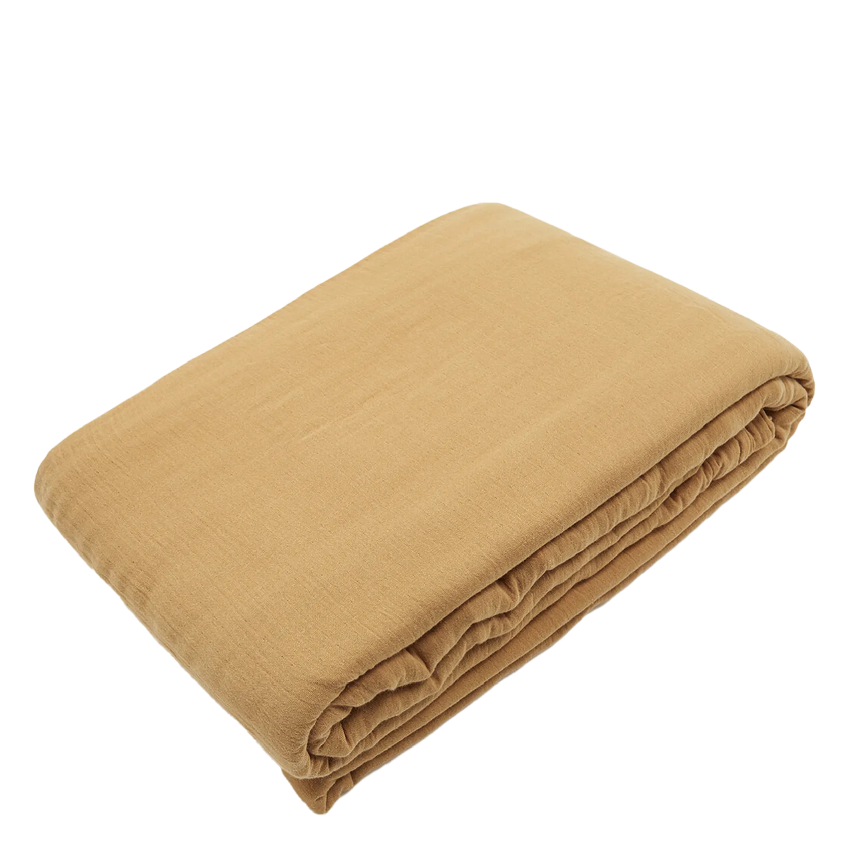 Housse de couette en coton biologique Marron