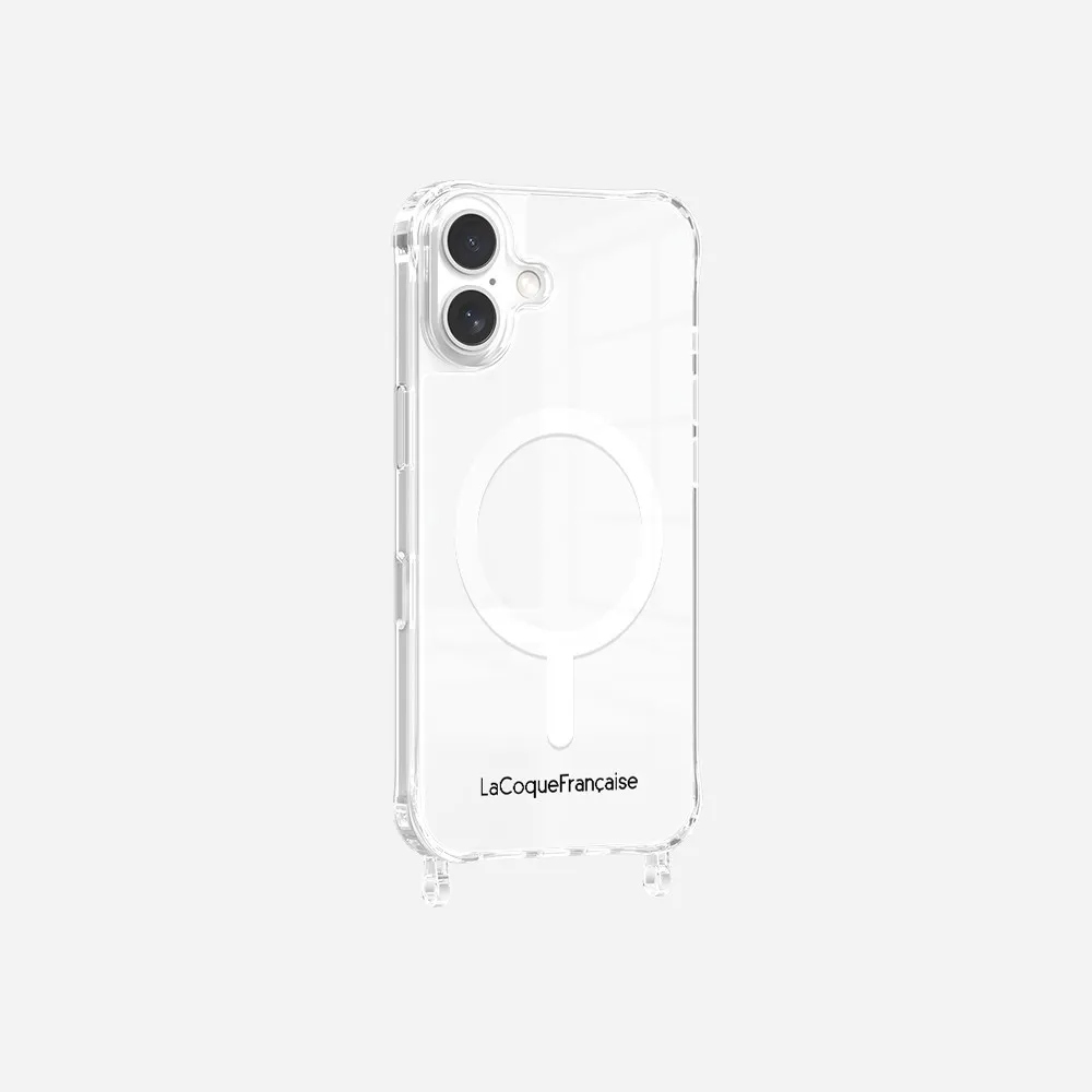 Coque de téléphone en silicone avec anneaux pour iphone 16 Argent