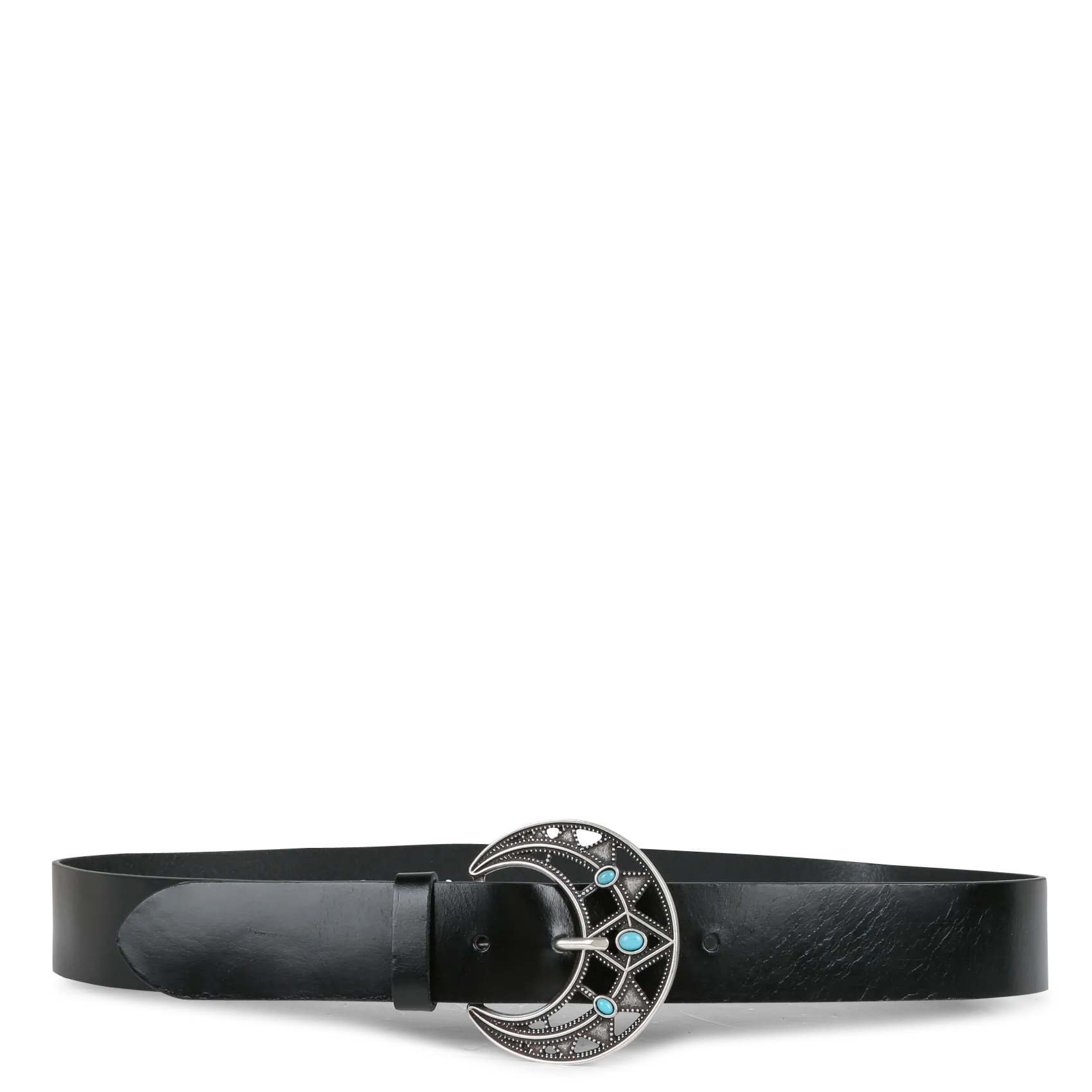 Ceinture en cuir Noir BOSTON