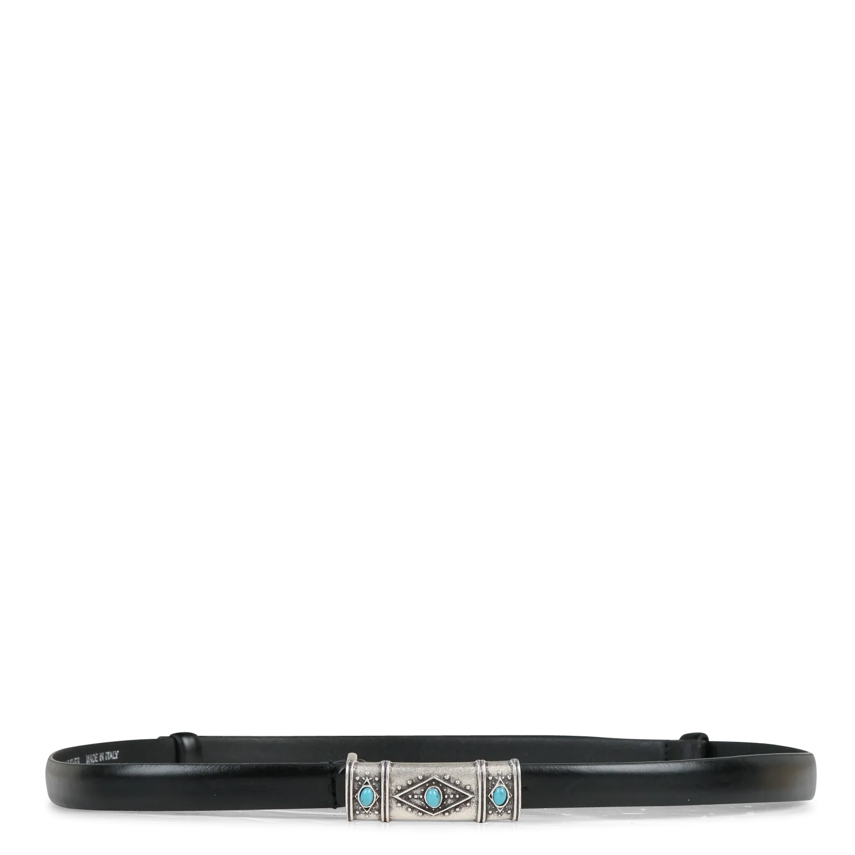 Ceinture en cuir Noir BONDY