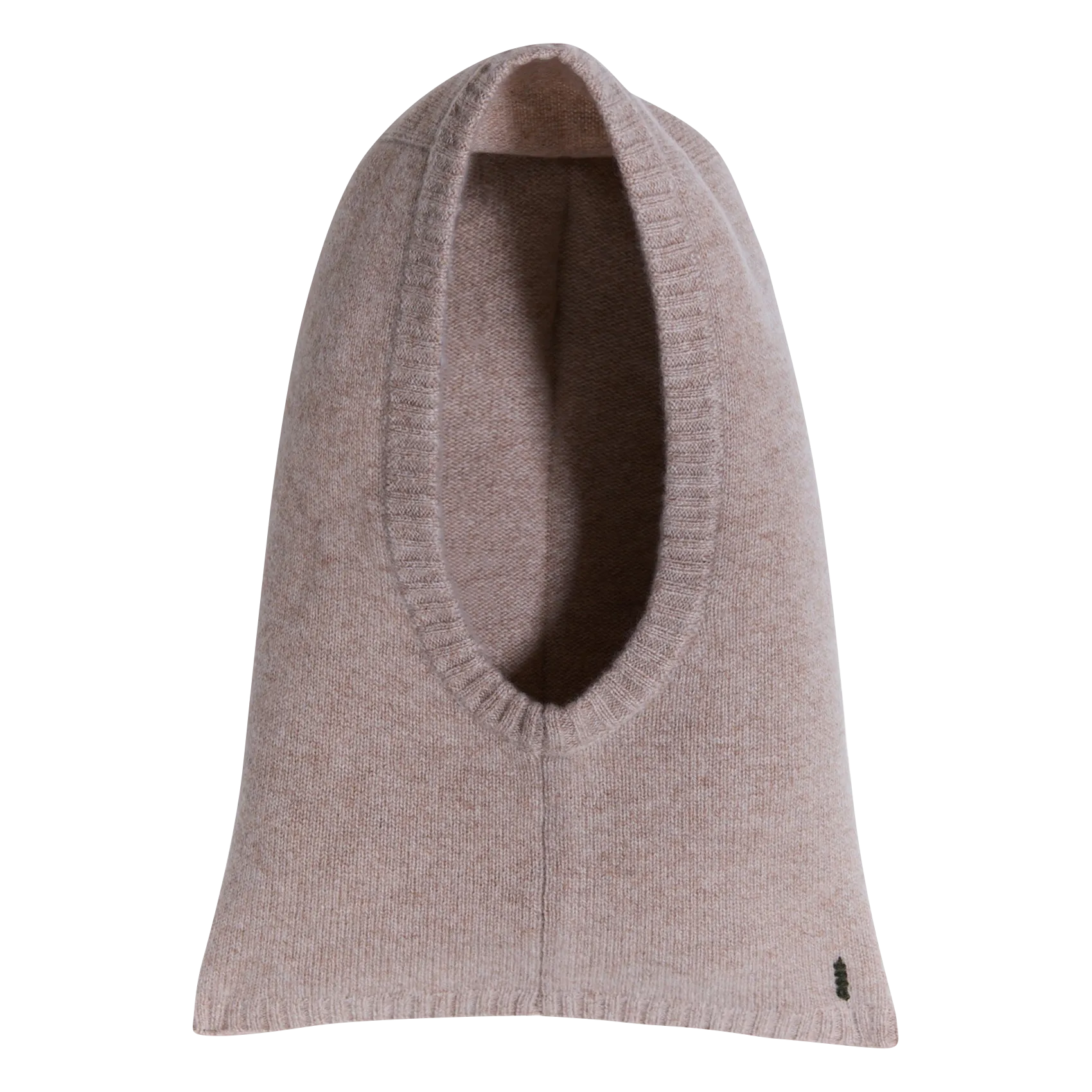 Cagoule en cachemire Beige